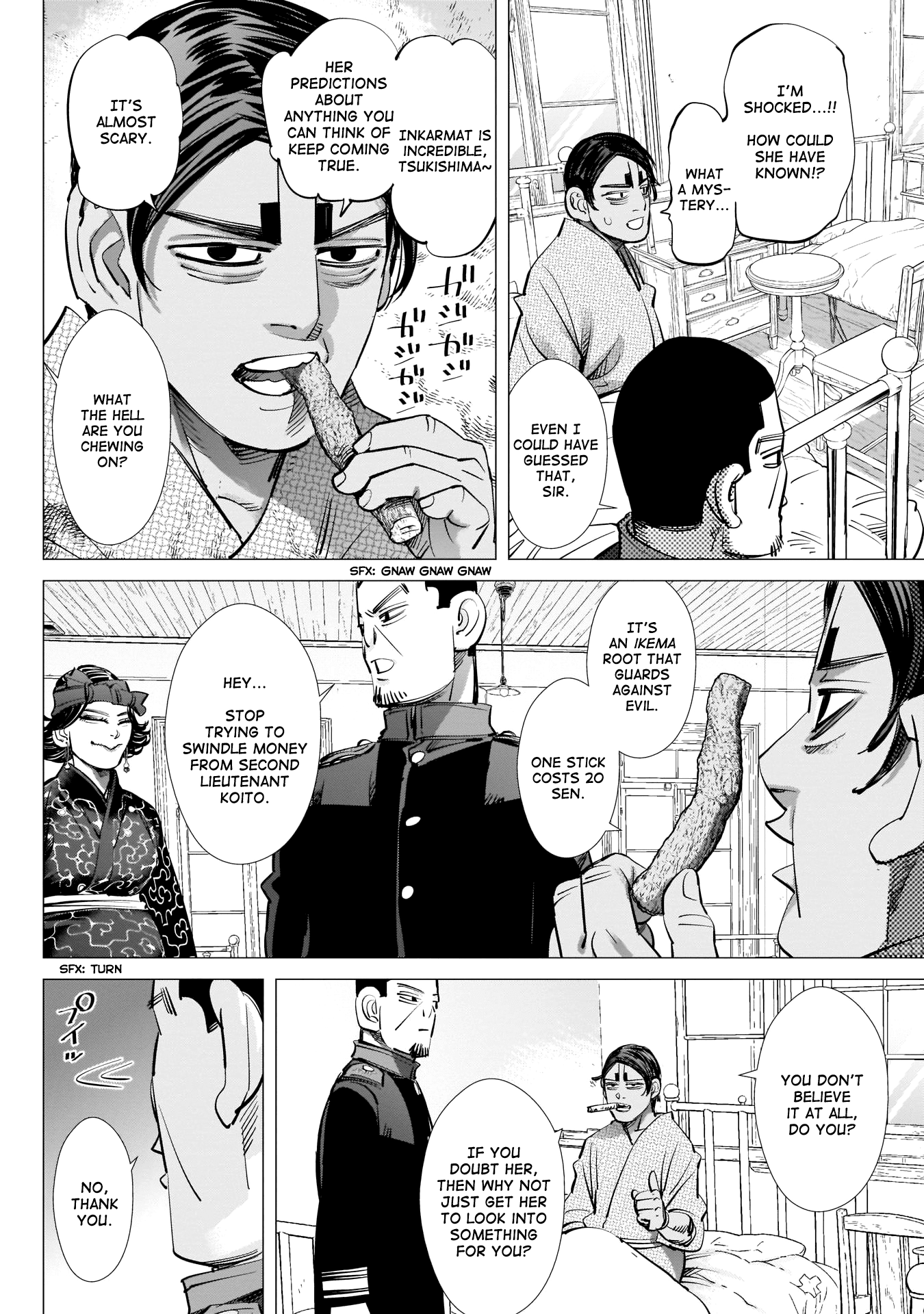 Golden Kamui Chapter 227 page 15 - Chapter 227: Partners in Crime