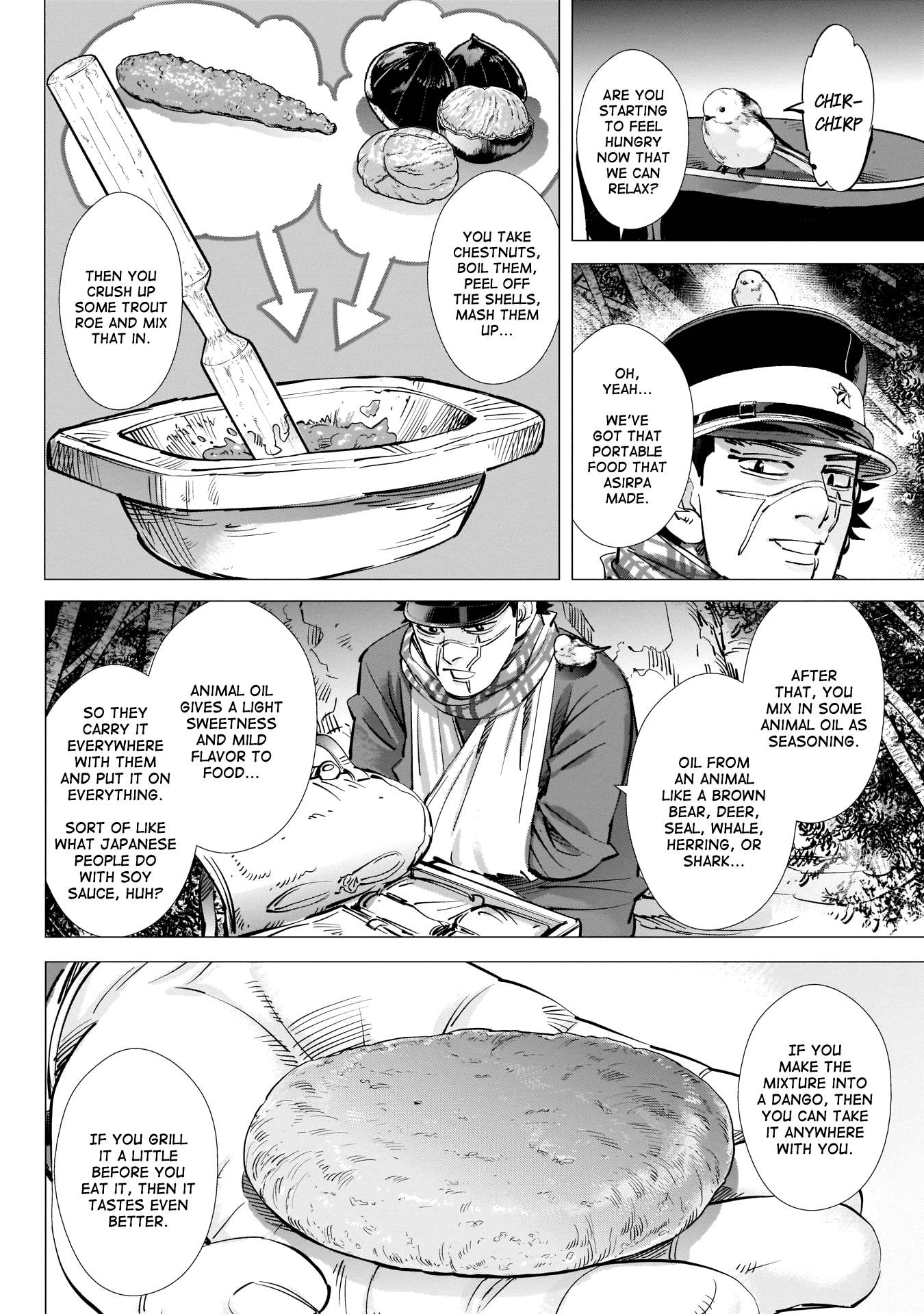 Golden Kamui Chapter 228 page 10 - Chapter 228: Shima-enaga