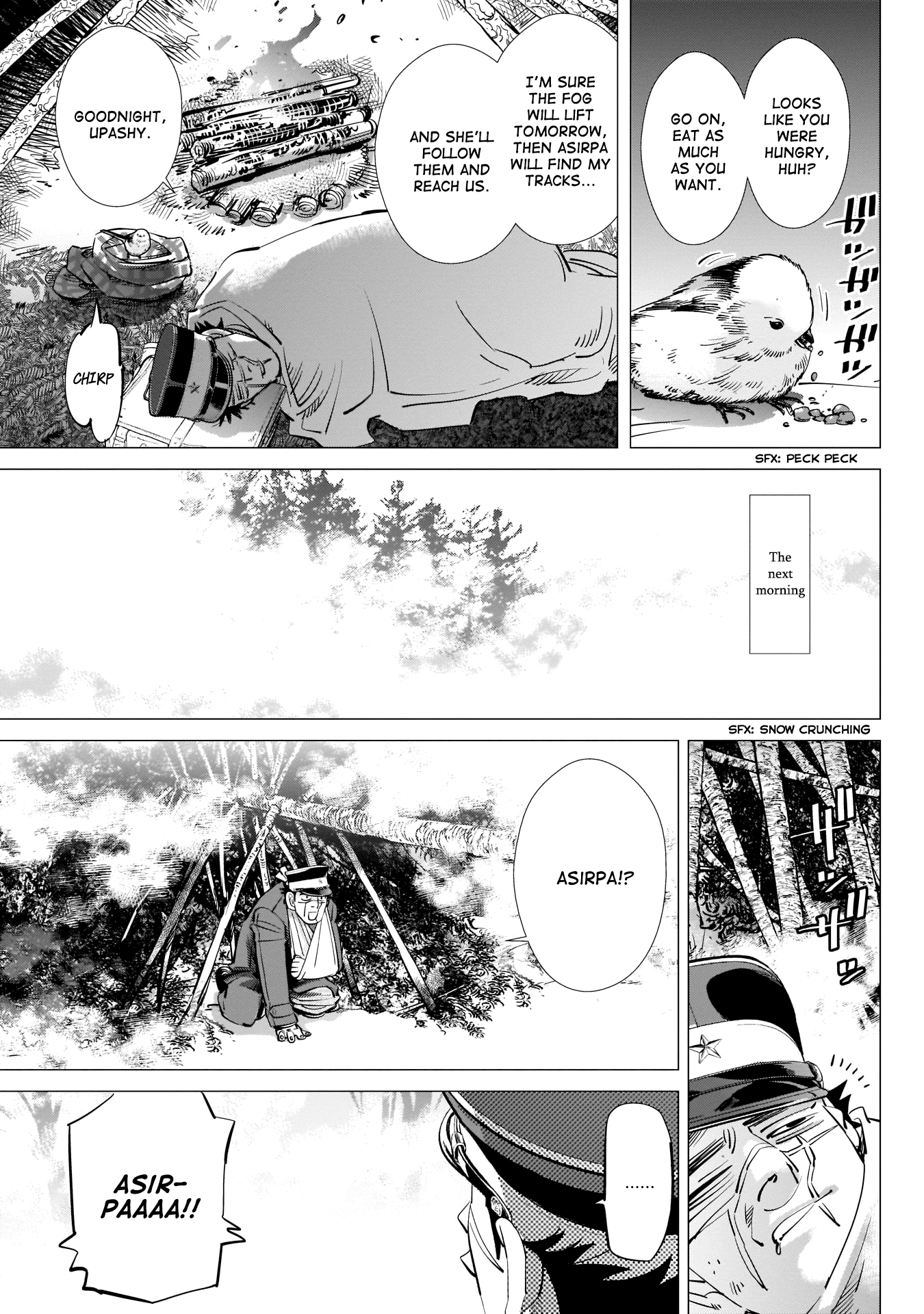 Golden Kamui Chapter 228 page 11 - Chapter 228: Shima-enaga