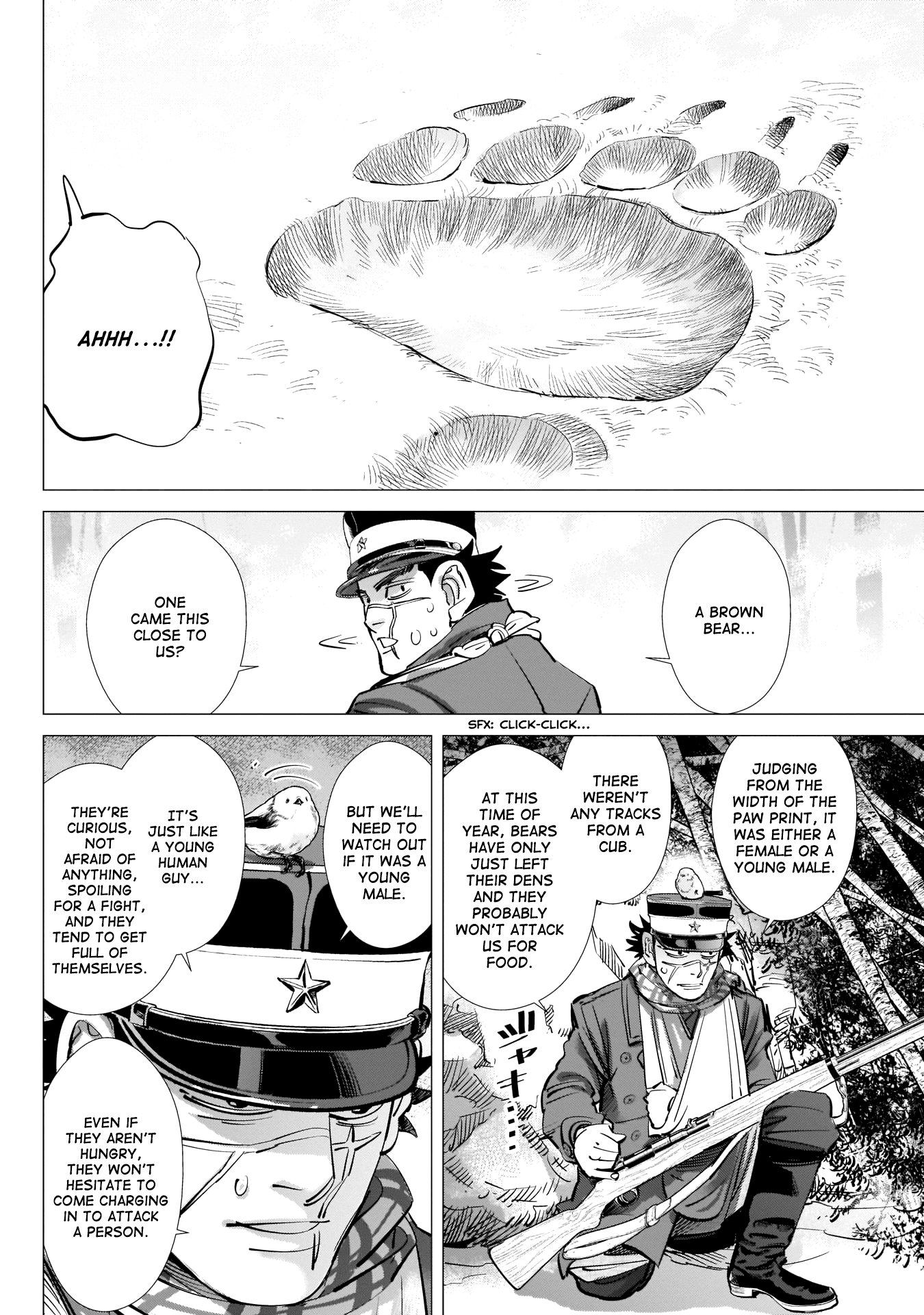 Golden Kamui Chapter 228 page 12 - Chapter 228: Shima-enaga