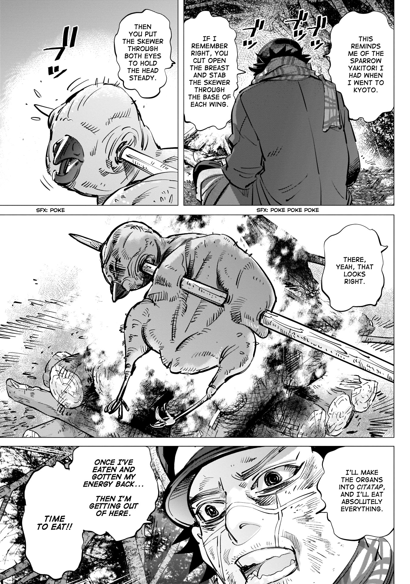 Golden Kamui Chapter 228 page 17 - Chapter 228: Shima-enaga