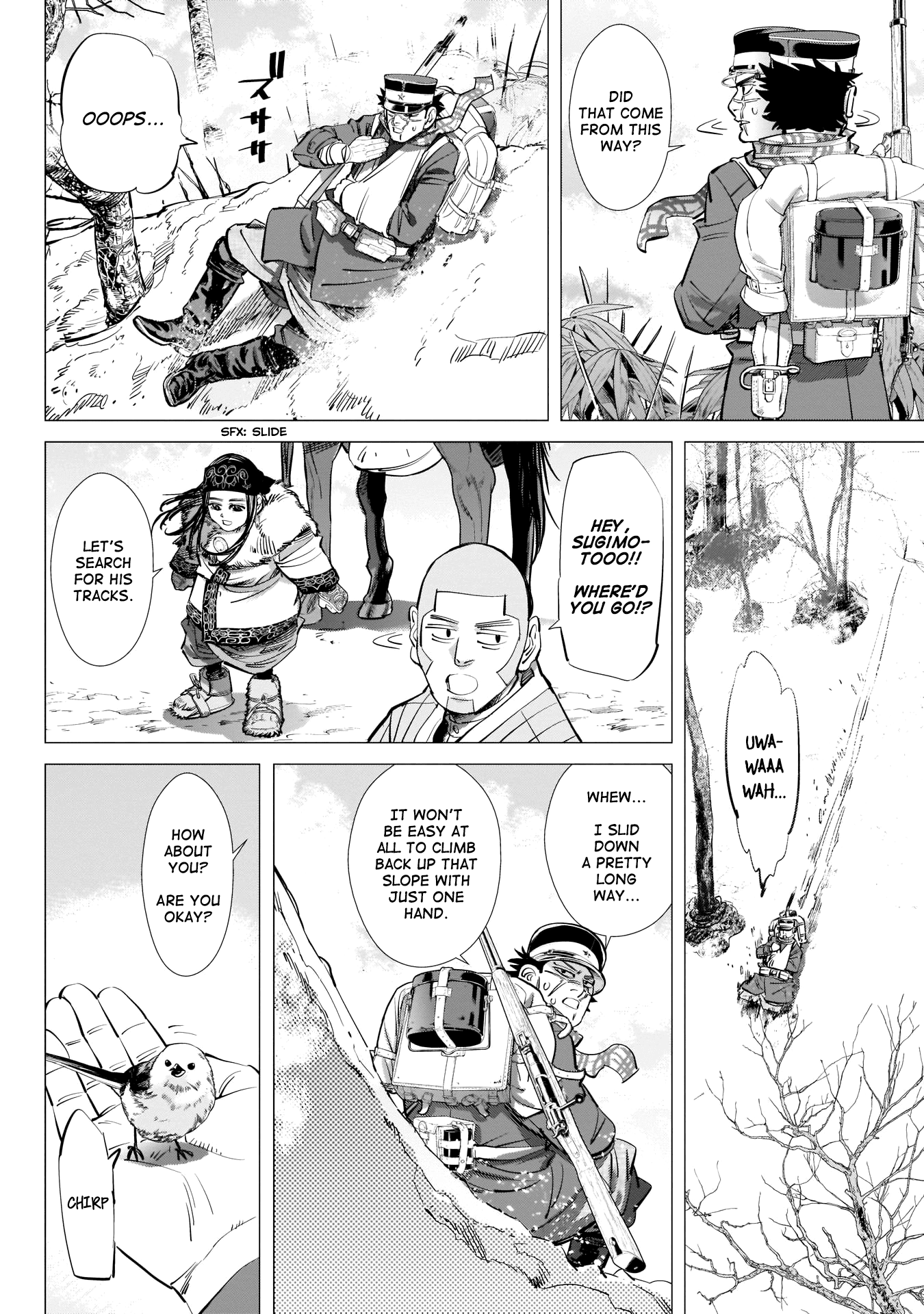 Golden Kamui Chapter 228 page 4 - Chapter 228: Shima-enaga