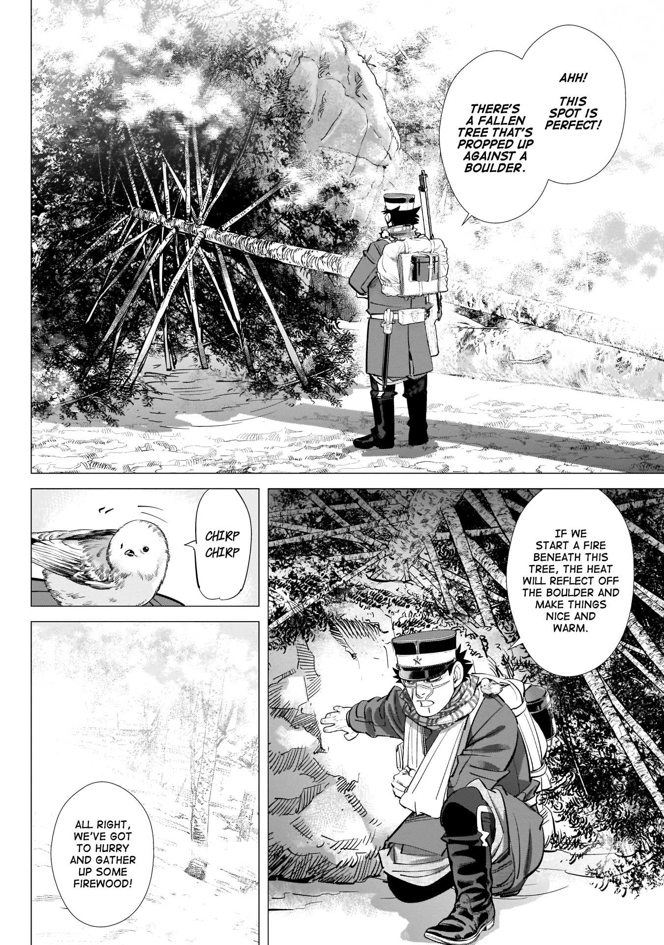 Golden Kamui Chapter 228 page 6 - Chapter 228: Shima-enaga