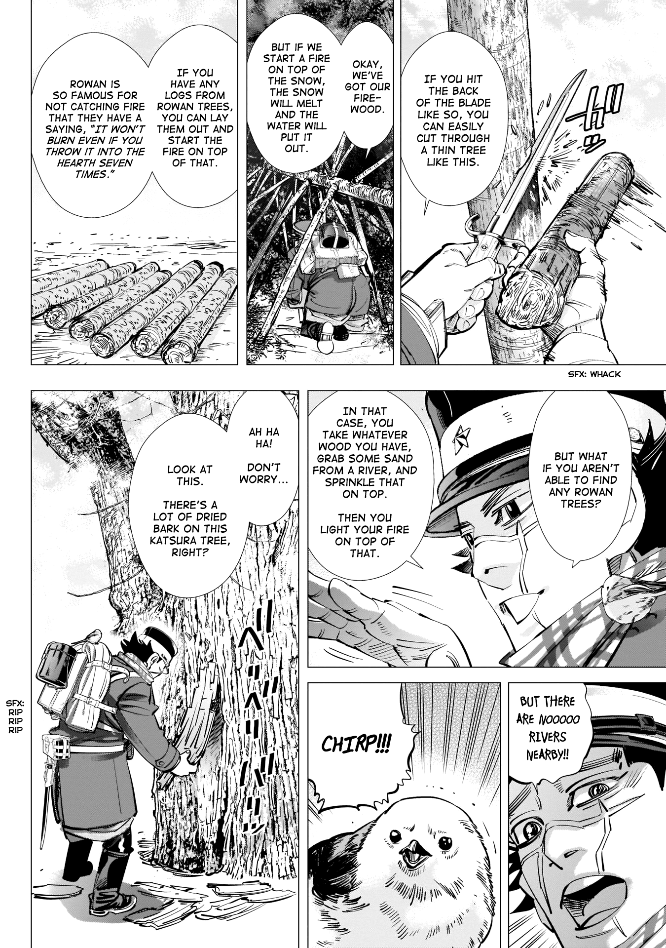 Golden Kamui Chapter 228 page 8 - Chapter 228: Shima-enaga