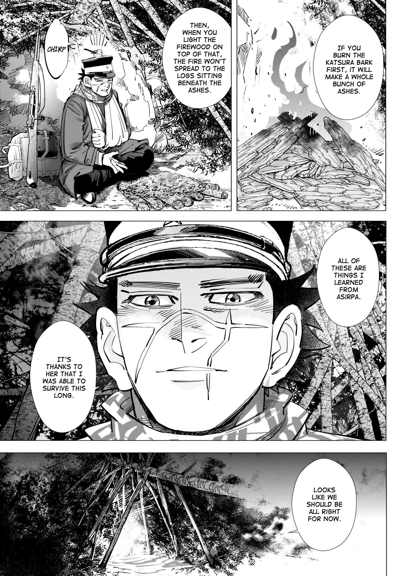 Golden Kamui Chapter 228 page 9 - Chapter 228: Shima-enaga