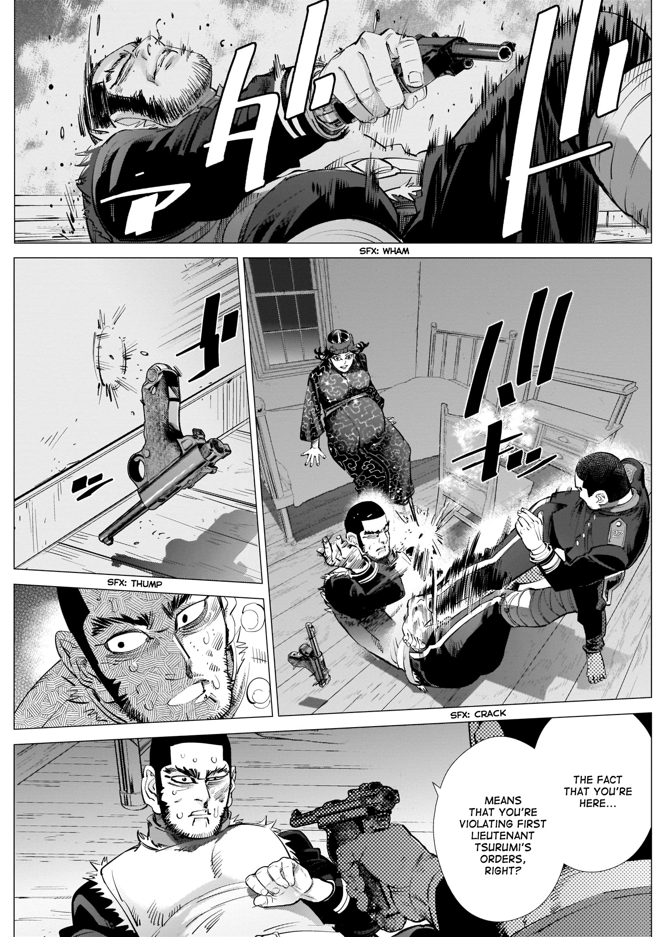 Golden Kamui Chapter 229 page 15 - Chapter 229: Perfect Mother
