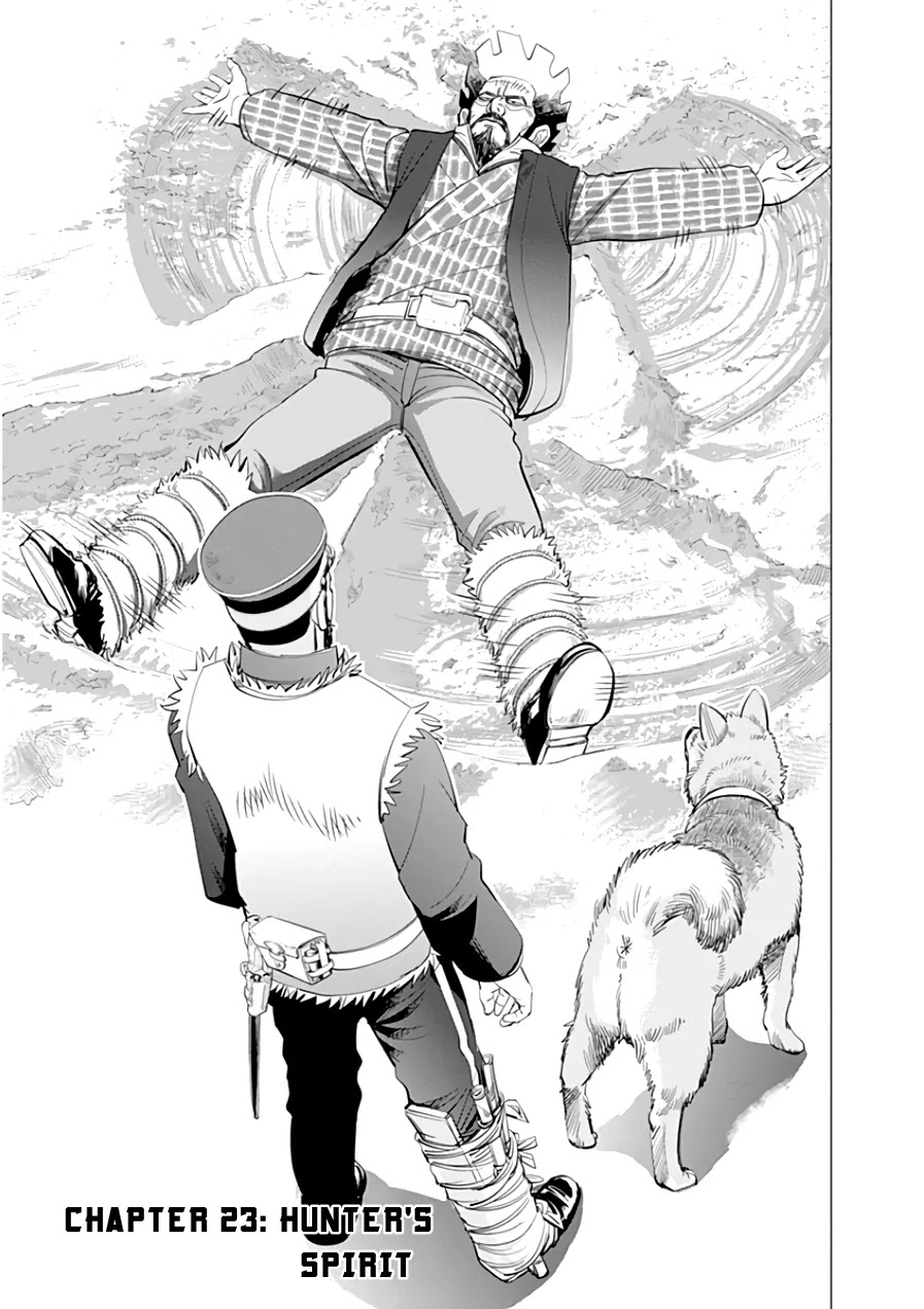 Golden Kamui Chapter 23 page 1 - Chapter 23: Hunter's Spirit