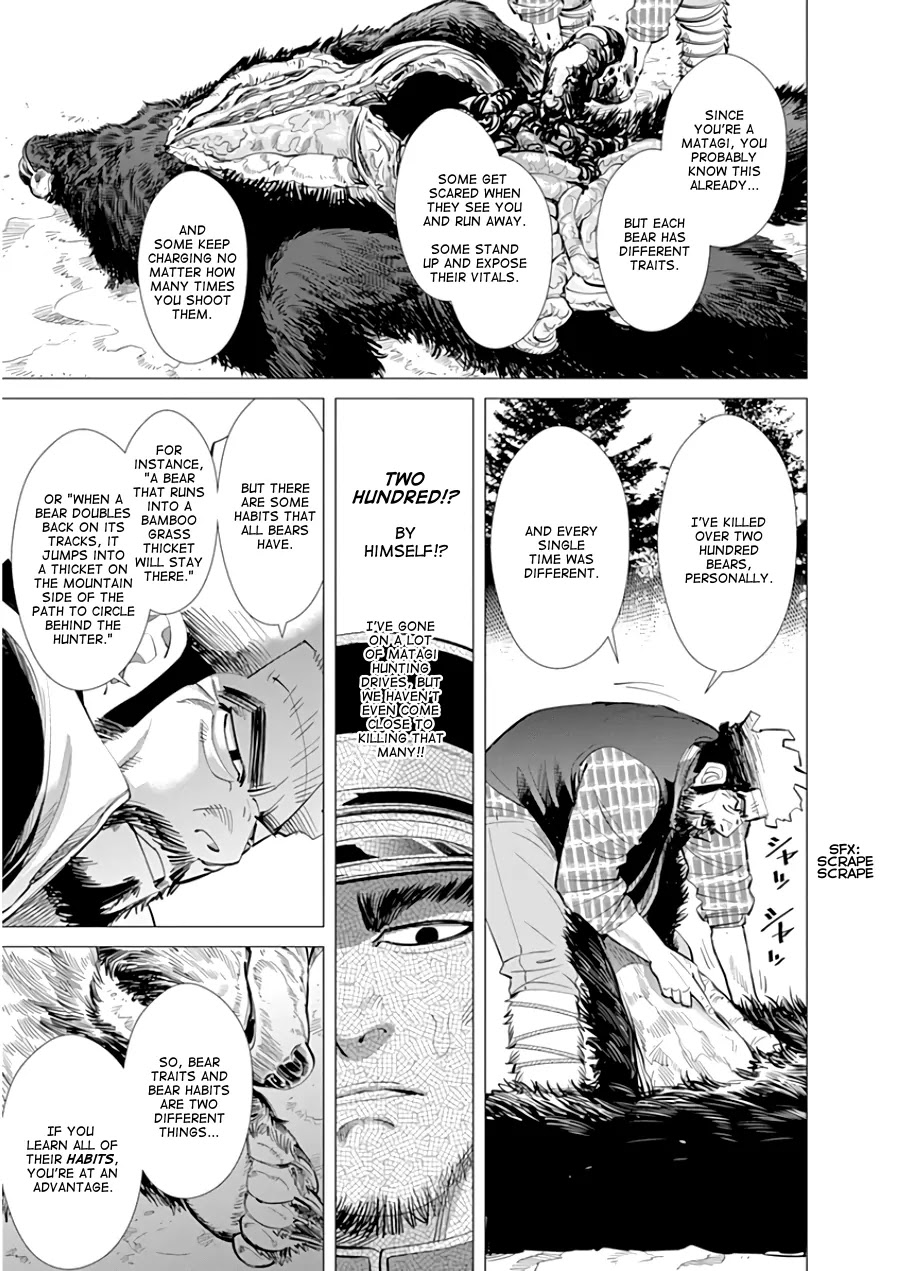 Golden Kamui Chapter 23 page 3 - Chapter 23: Hunter's Spirit