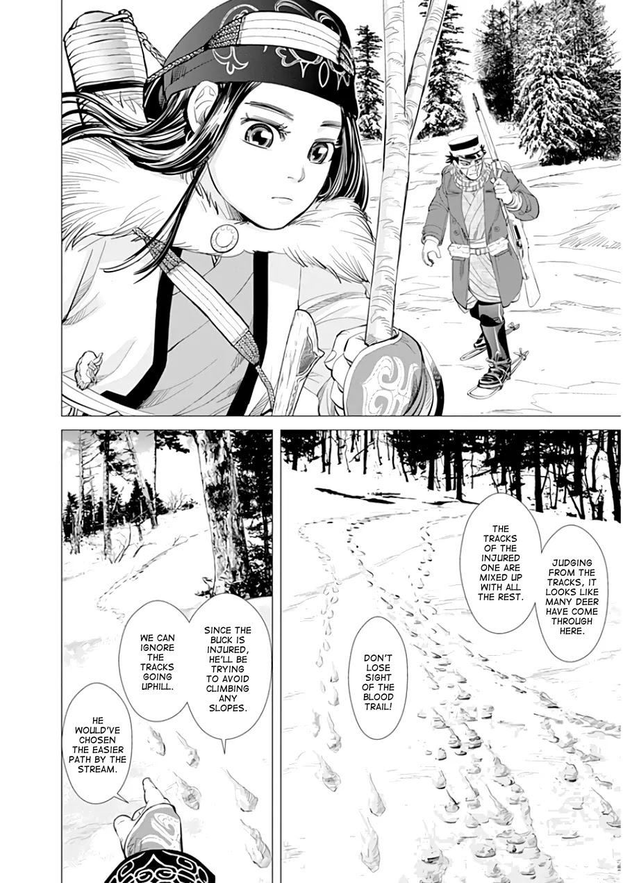 Golden Kamui Chapter 23 page 6 - Chapter 23: Hunter's Spirit