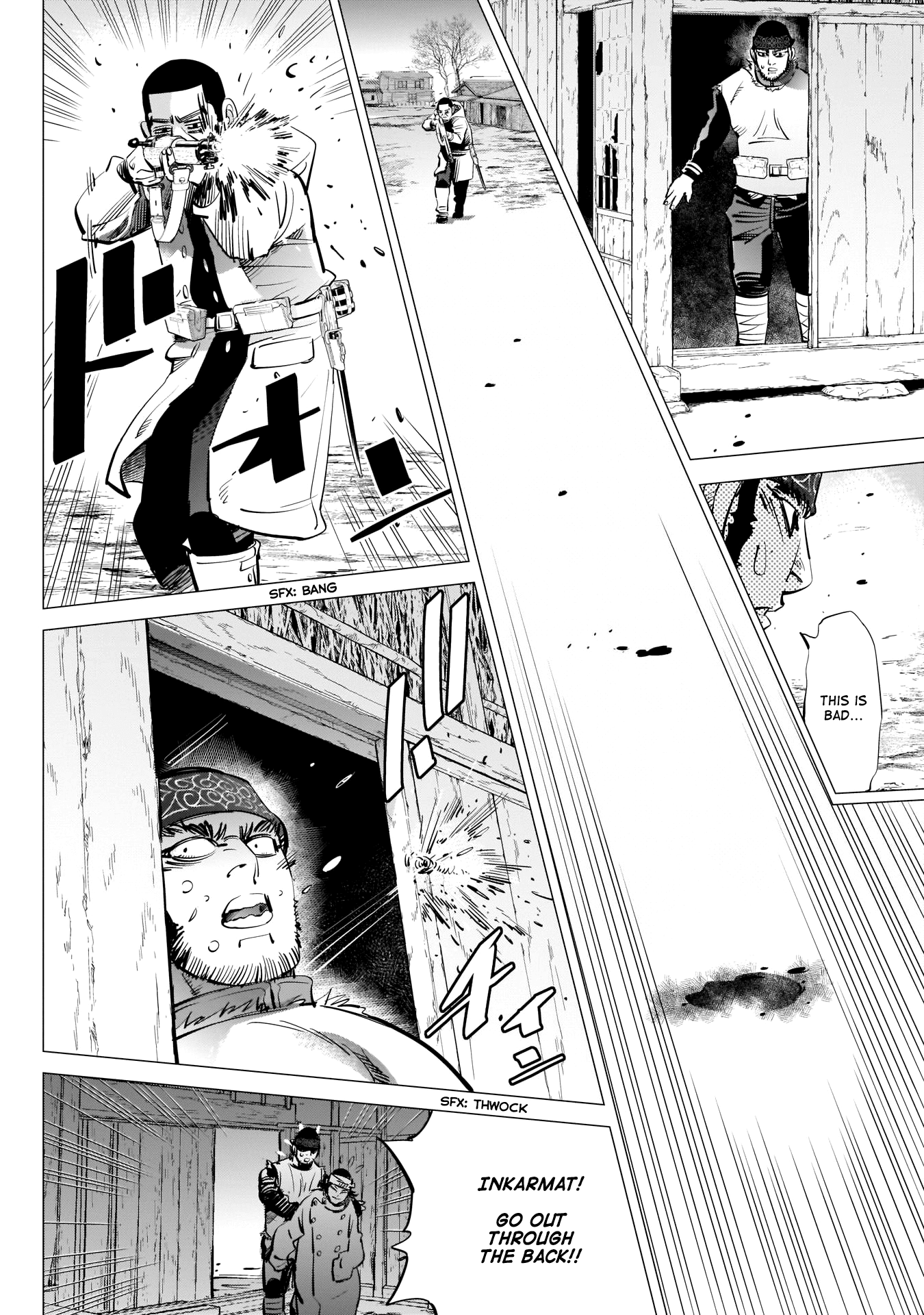 Golden Kamui Chapter 230 page 10 - Chapter 230: Ienaga Kano