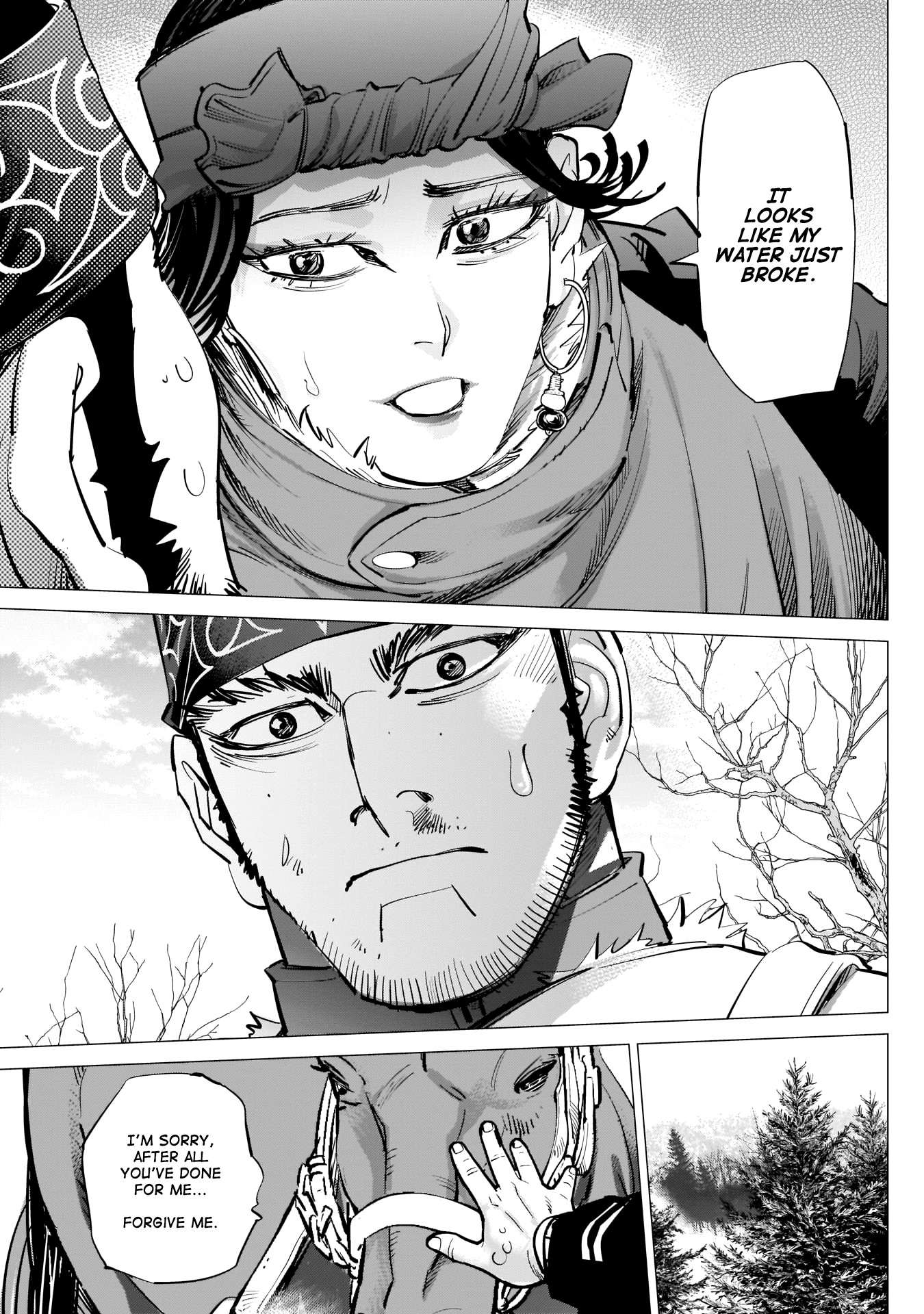 Golden Kamui Chapter 230 page 15 - Chapter 230: Ienaga Kano