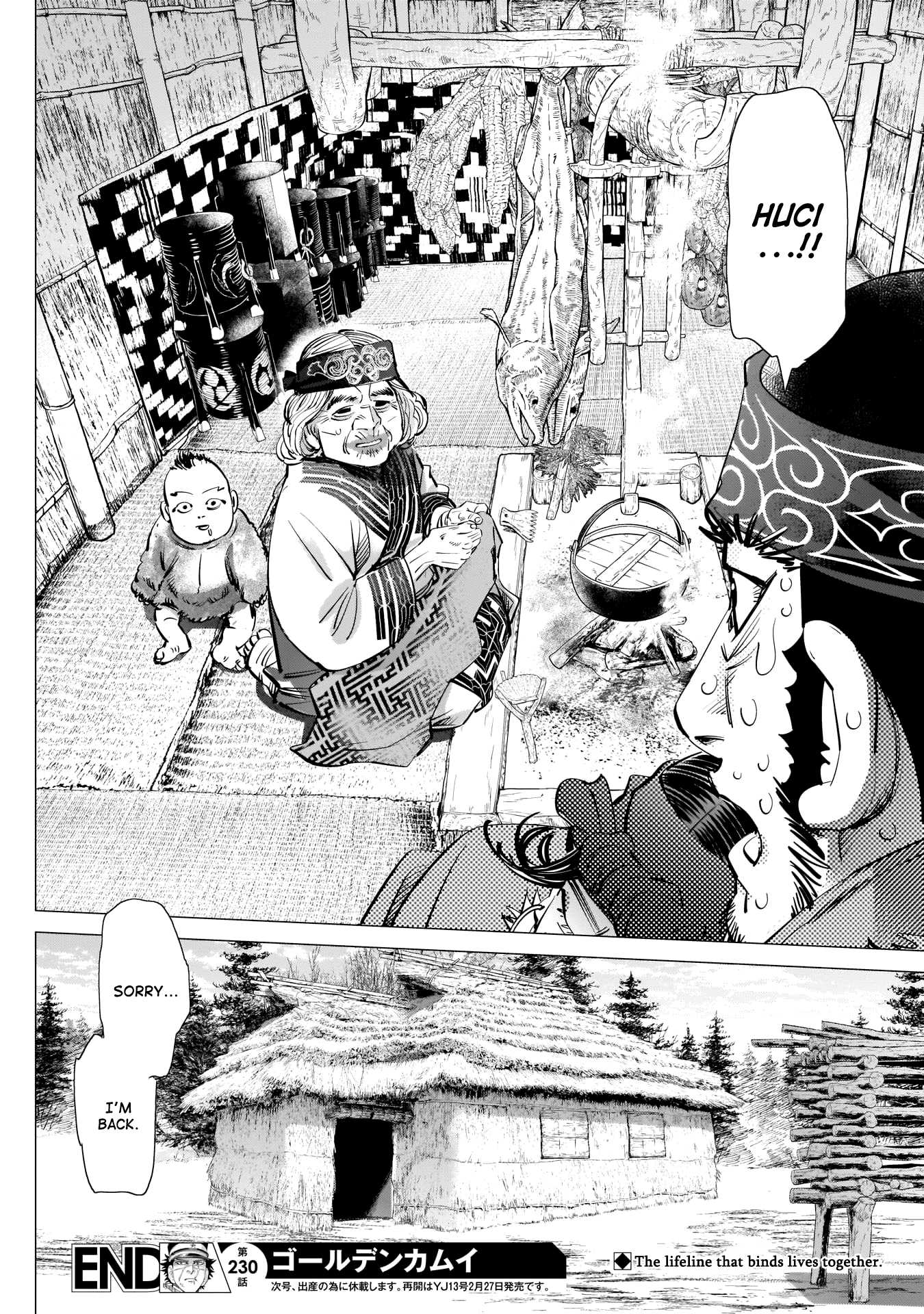 Golden Kamui Chapter 230 page 18 - Chapter 230: Ienaga Kano