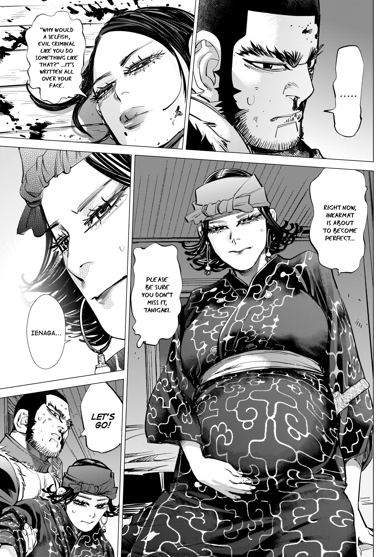 Golden Kamui Chapter 230 page 3 - Chapter 230: Ienaga Kano