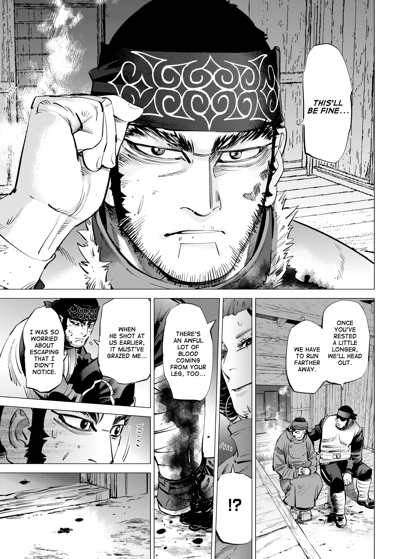 Golden Kamui Chapter 230 page 9 - Chapter 230: Ienaga Kano