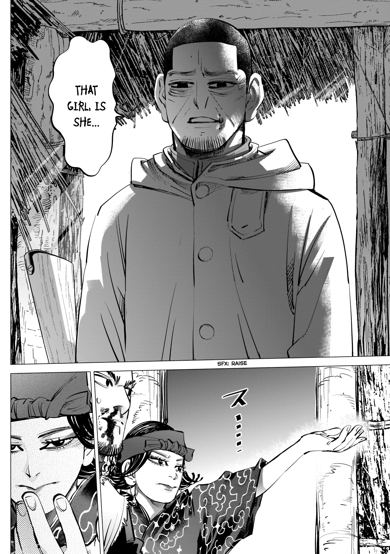 Golden Kamui Chapter 231 page 12 - Chapter 231: Birth