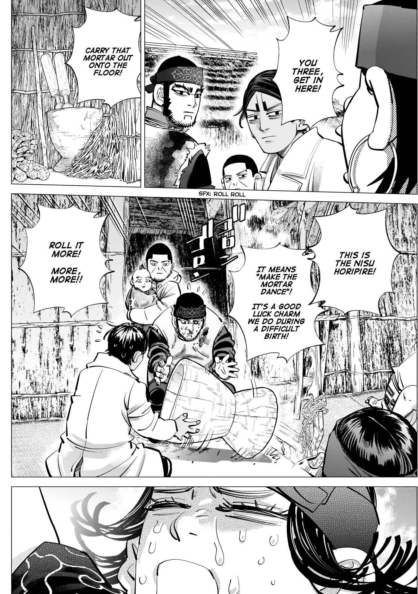 Golden Kamui Chapter 231 page 16 - Chapter 231: Birth