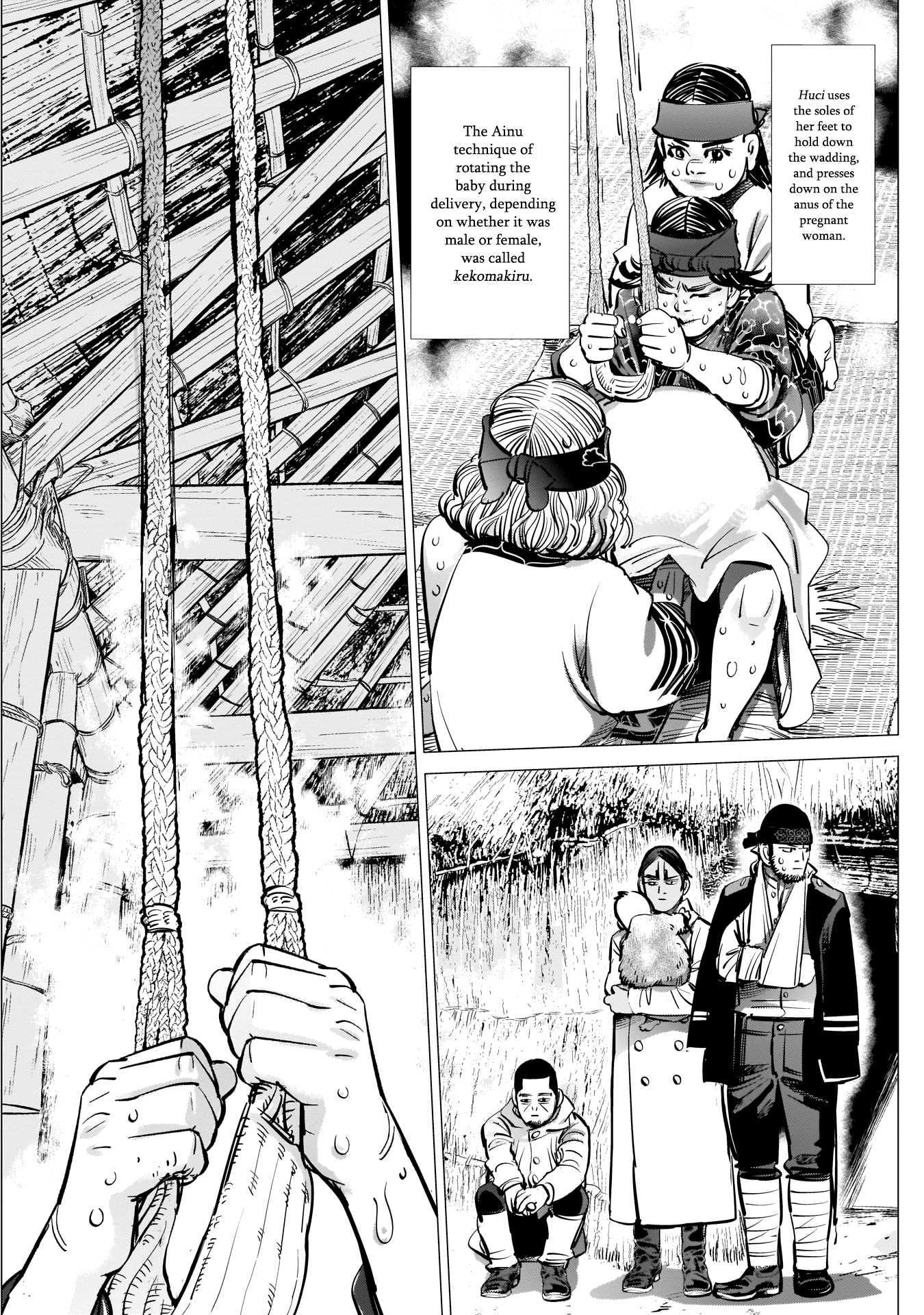 Golden Kamui Chapter 231 page 17 - Chapter 231: Birth