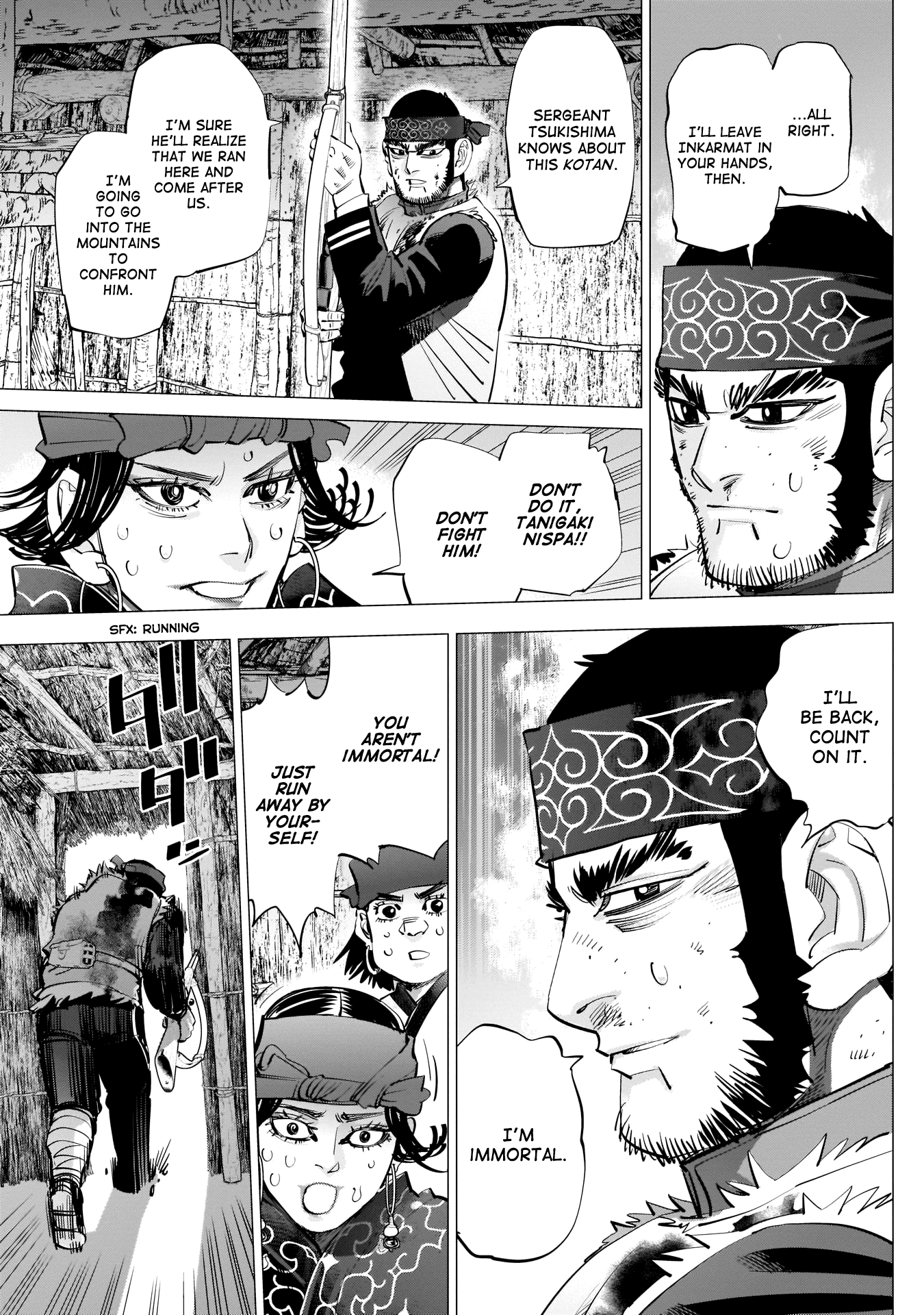 Golden Kamui Chapter 231 page 3 - Chapter 231: Birth