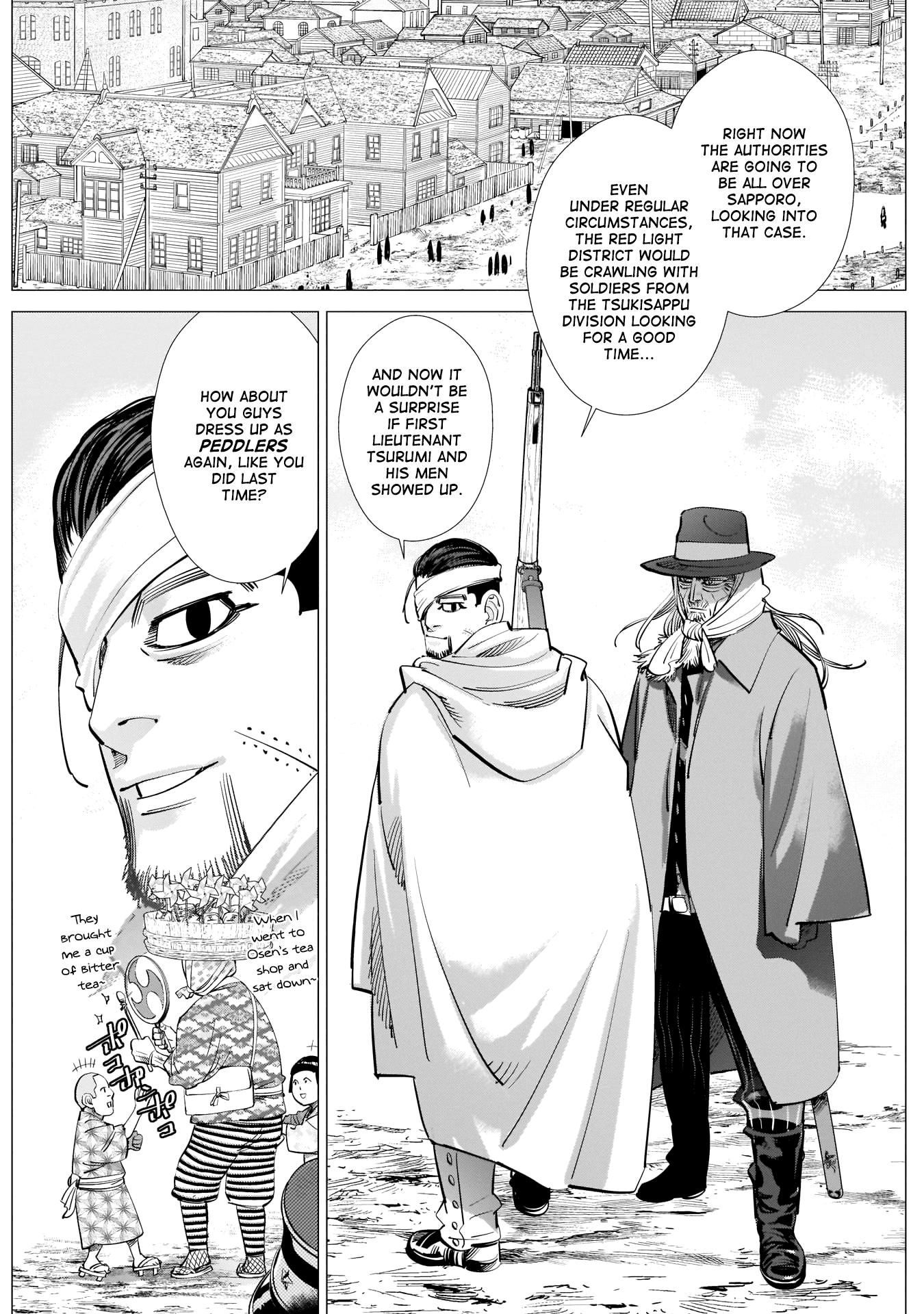Golden Kamui Chapter 232 page 13 - Chapter 232: Family
