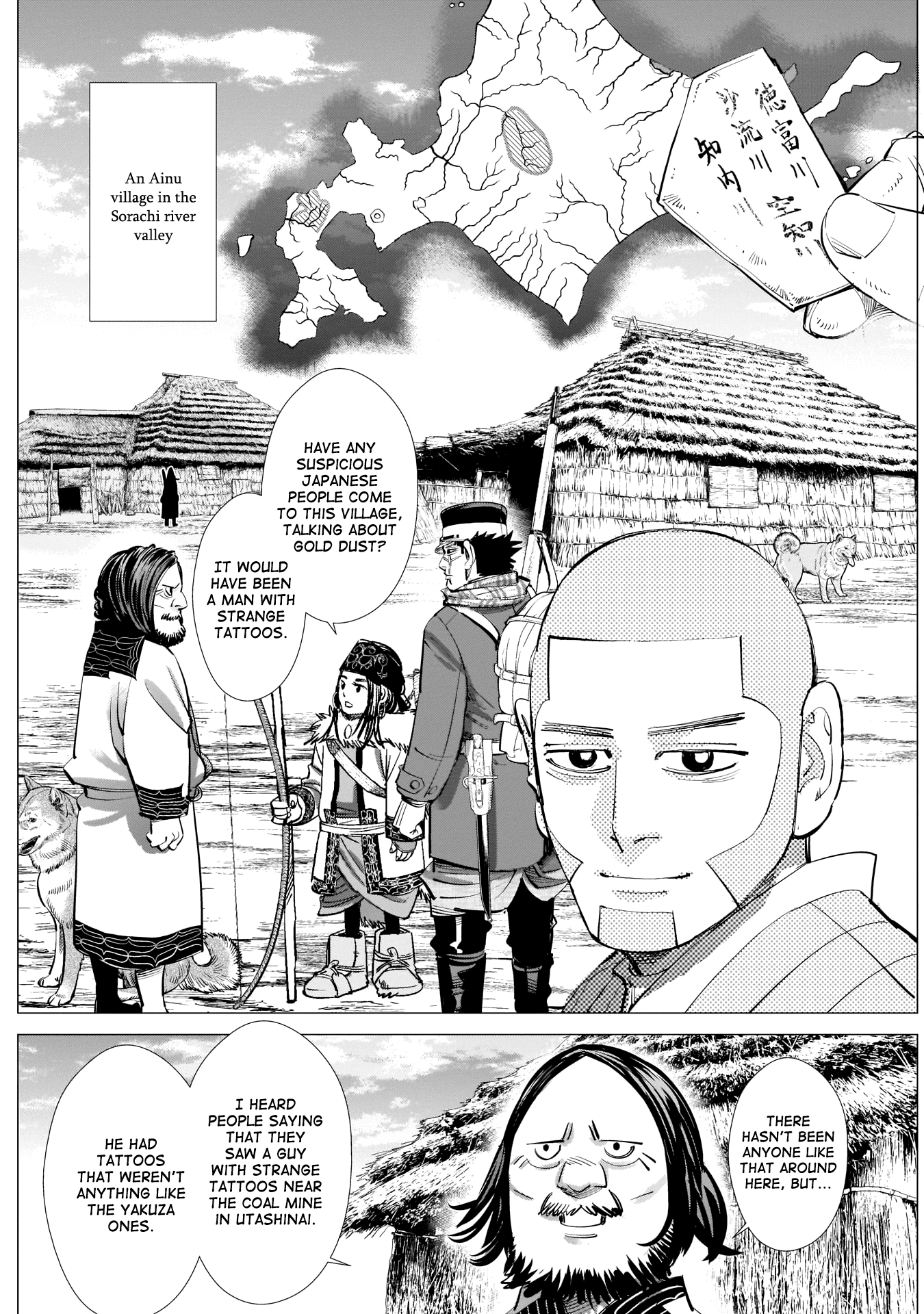 Golden Kamui Chapter 232 page 14 - Chapter 232: Family