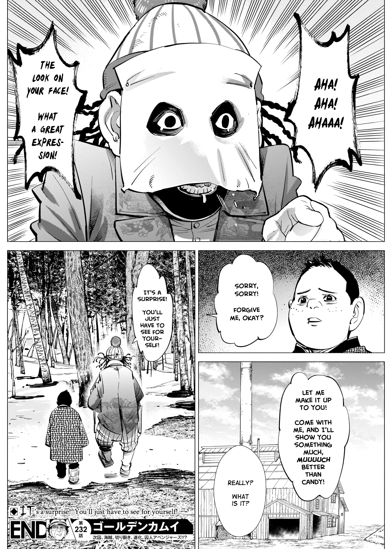 Golden Kamui Chapter 232 page 18 - Chapter 232: Family