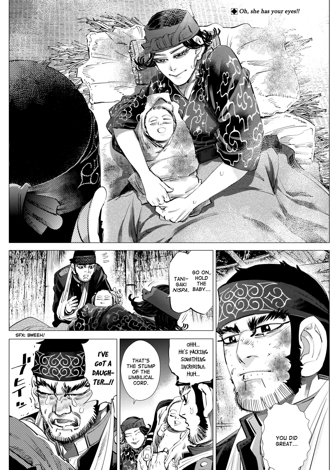 Golden Kamui Chapter 232 page 2 - Chapter 232: Family