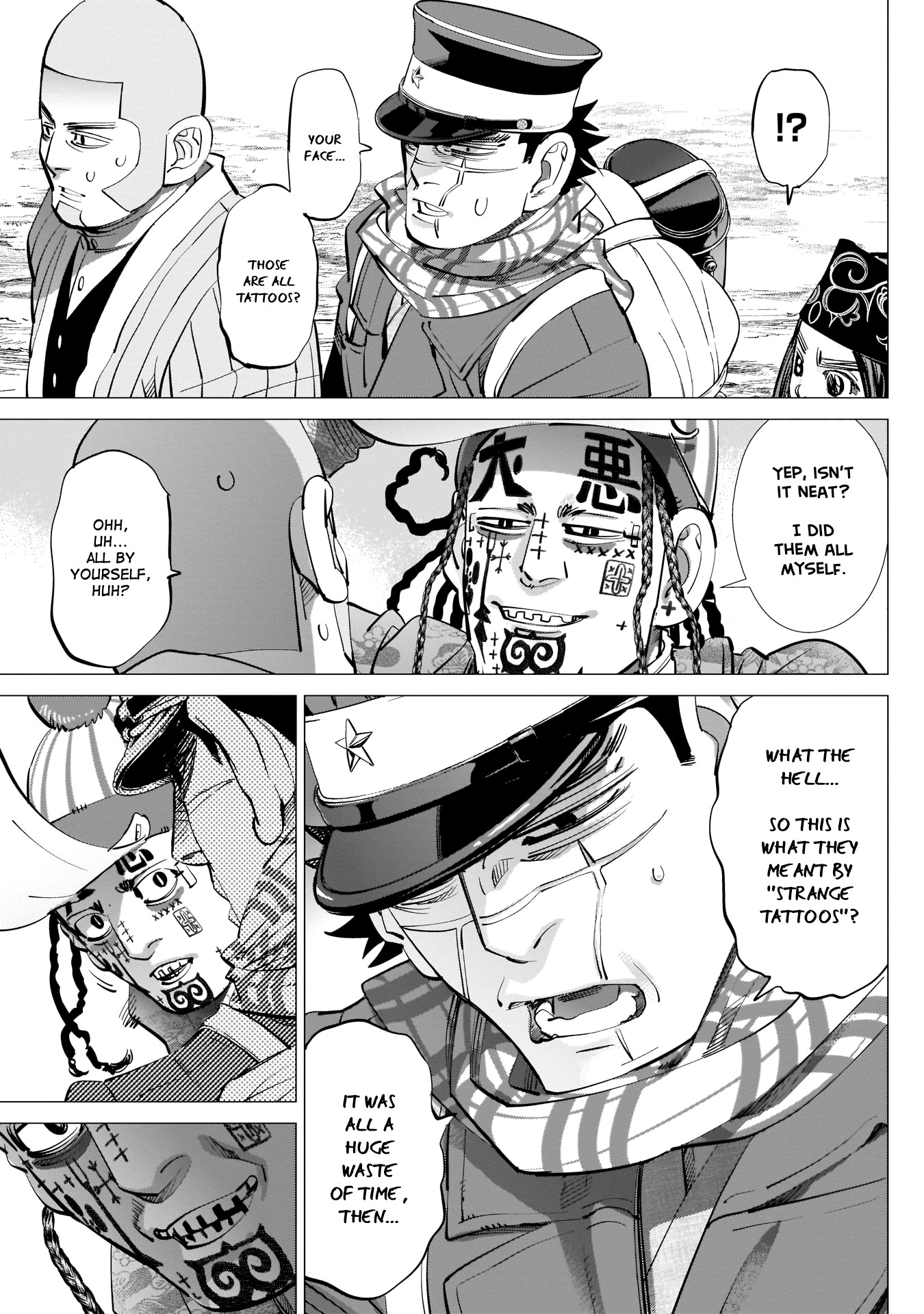 Golden Kamui Chapter 233 page 11 - Chapter 233: Candy Peddler
