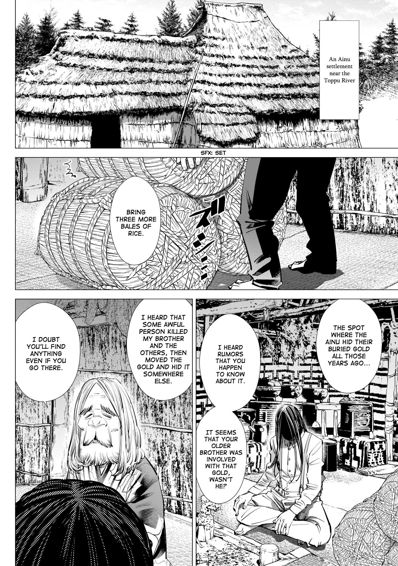 Golden Kamui Chapter 233 page 16 - Chapter 233: Candy Peddler