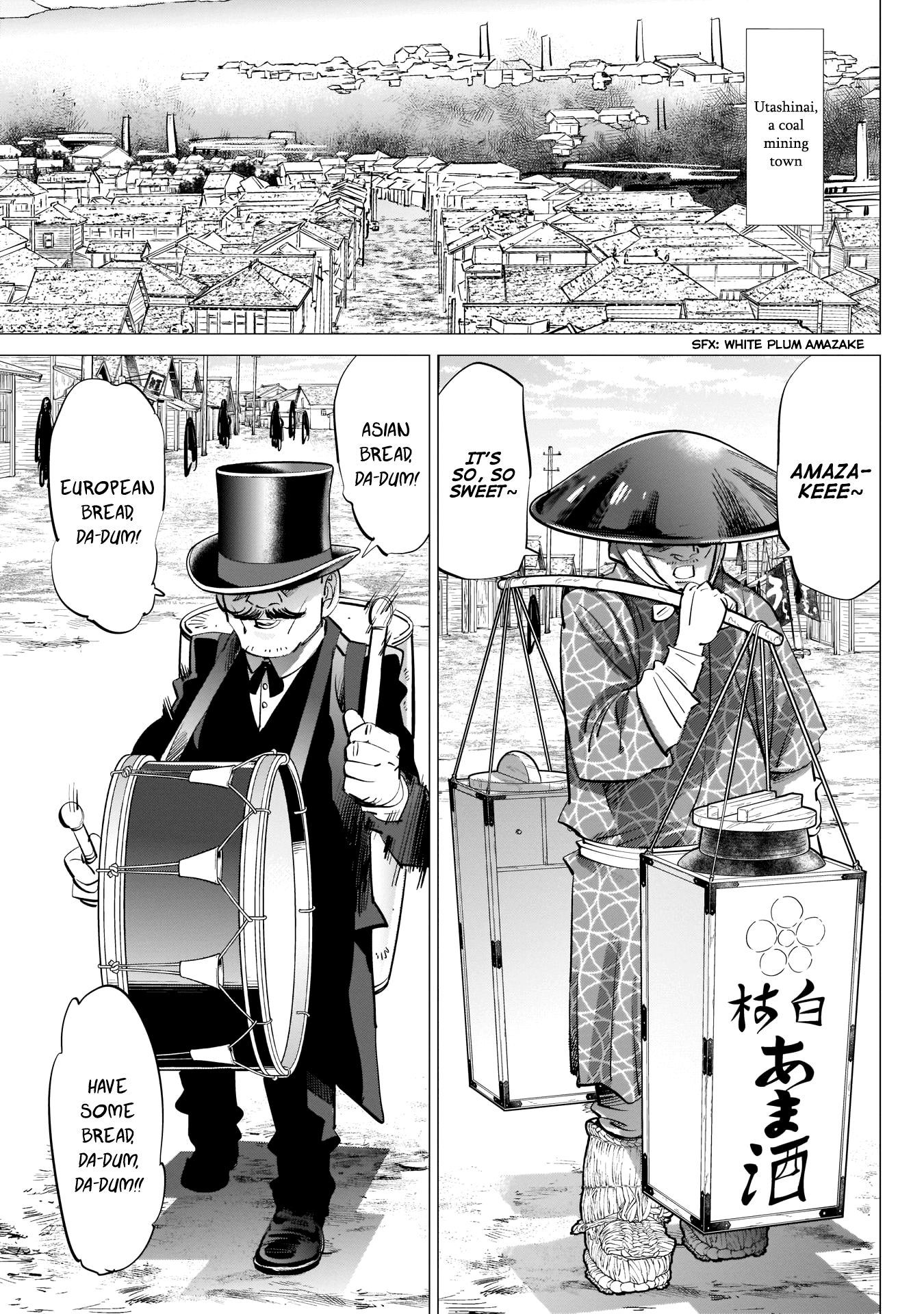 Golden Kamui Chapter 233 page 3 - Chapter 233: Candy Peddler