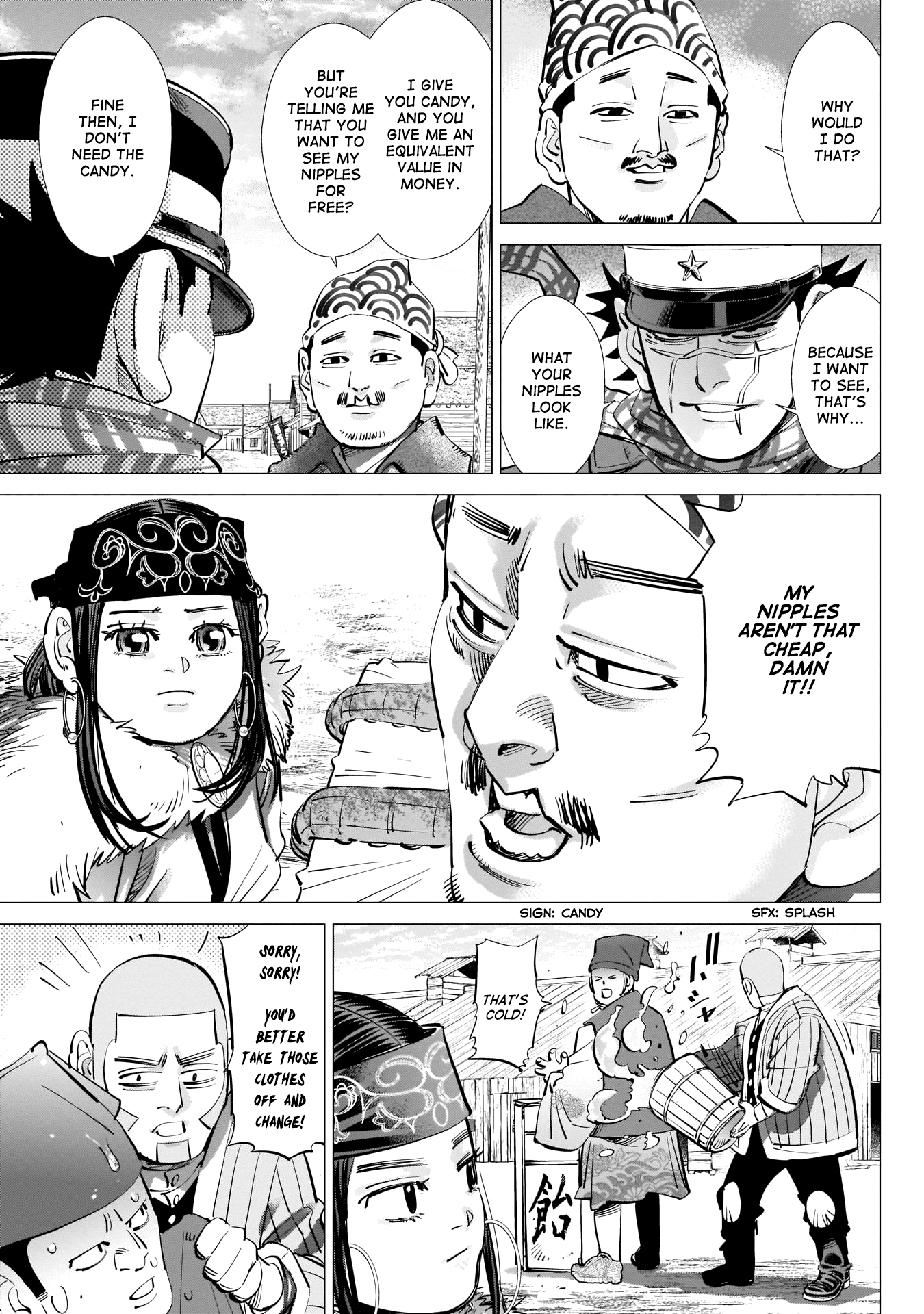 Golden Kamui Chapter 233 page 5 - Chapter 233: Candy Peddler