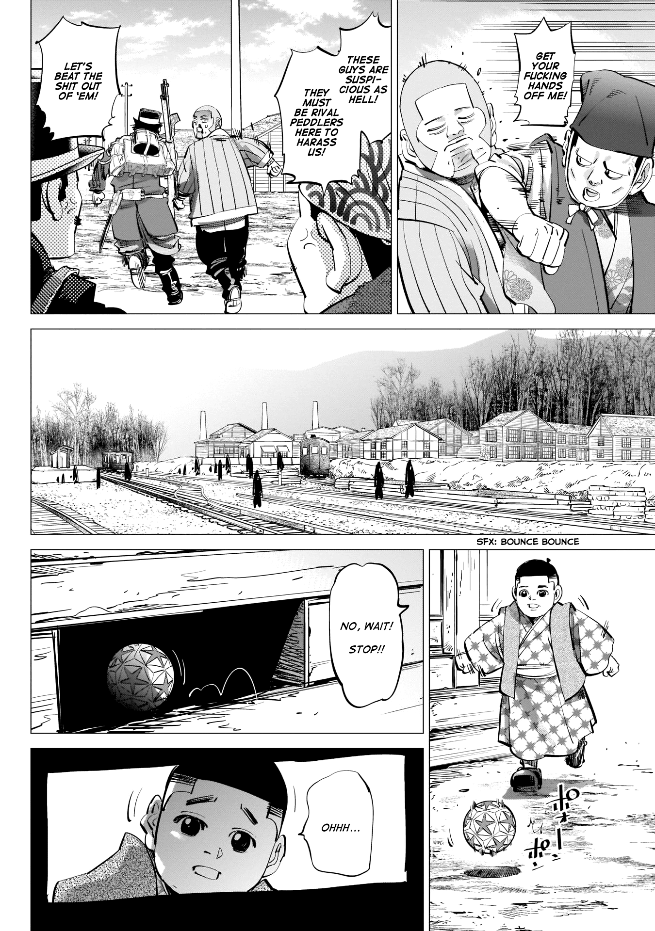 Golden Kamui Chapter 233 page 6 - Chapter 233: Candy Peddler
