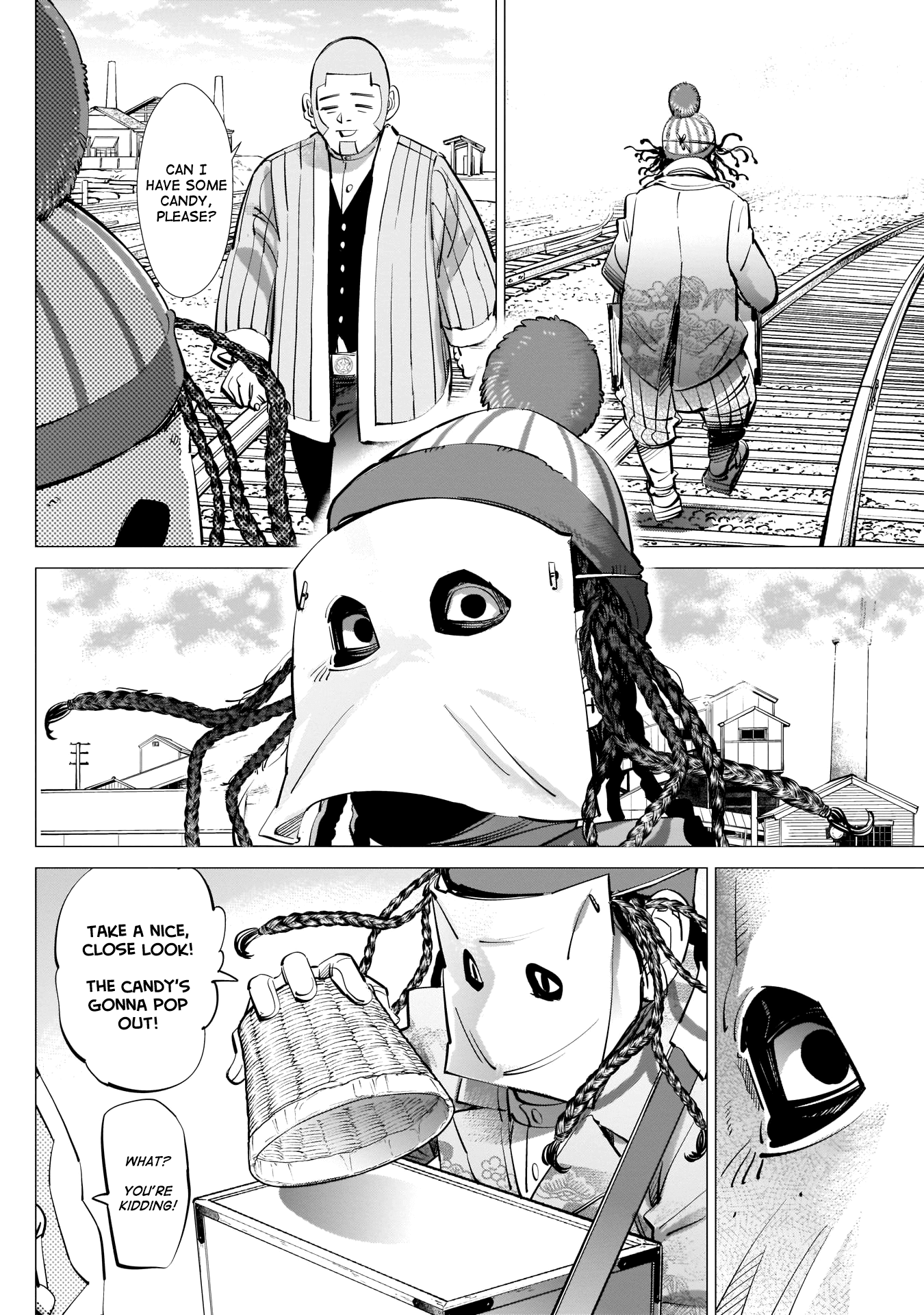 Golden Kamui Chapter 233 page 8 - Chapter 233: Candy Peddler