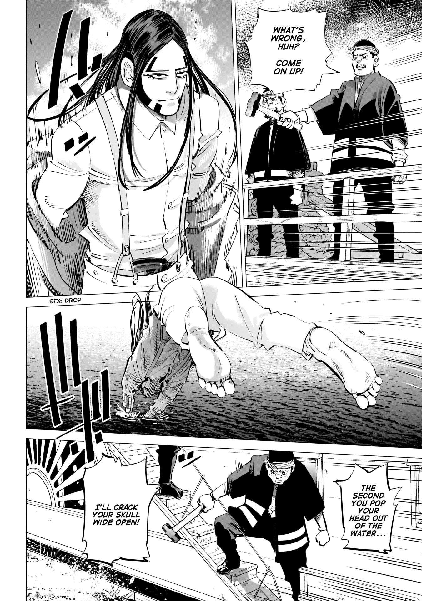 Golden Kamui Chapter 234 page 10 - Chapter 234: Steamboat