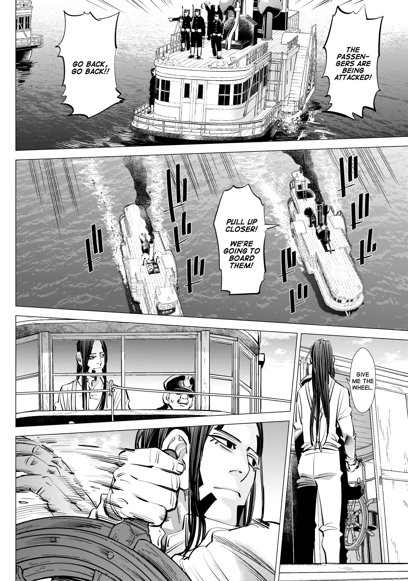 Golden Kamui Chapter 235 page 10 - Chapter 235: The Postman From Hell