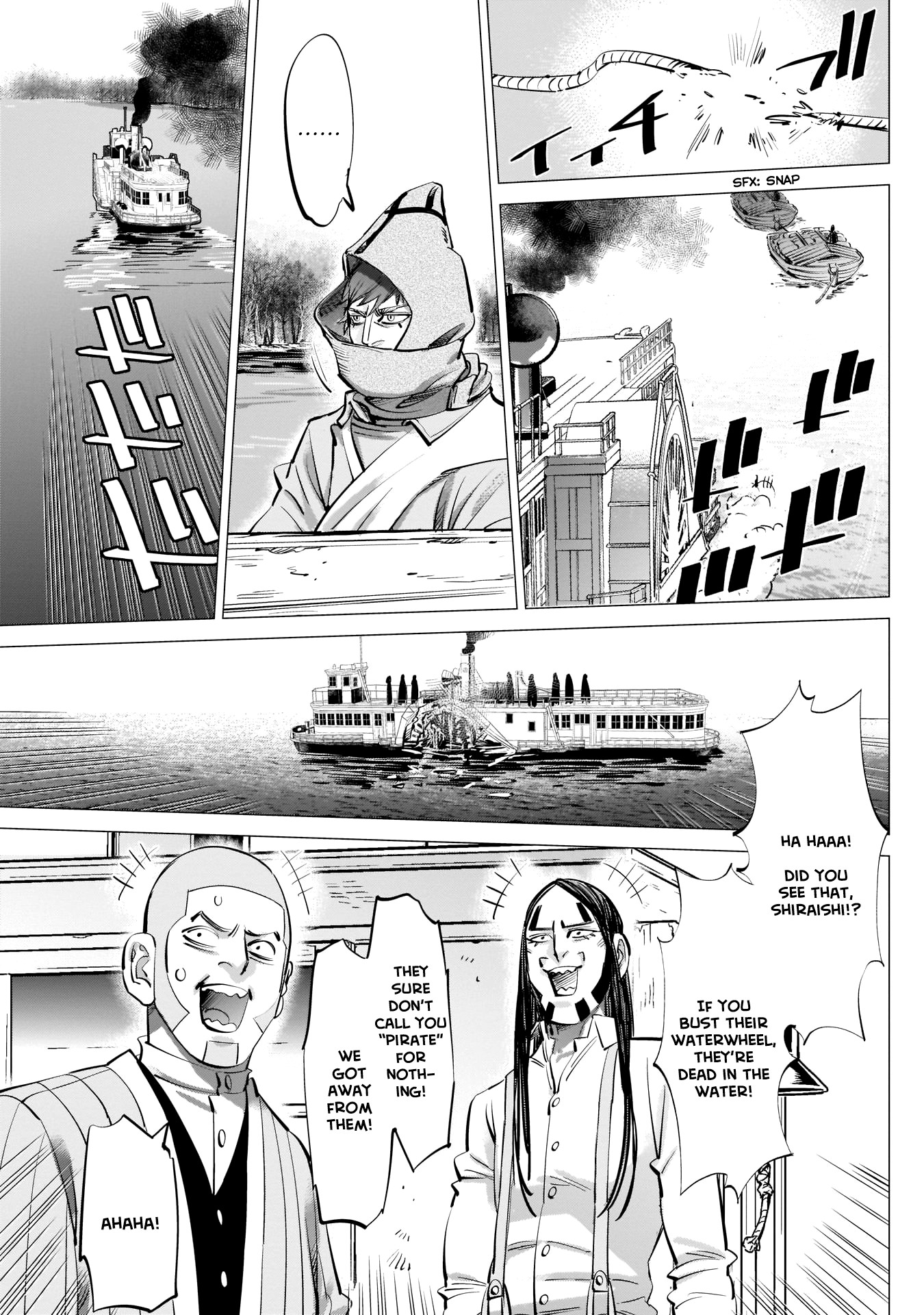 Golden Kamui Chapter 235 page 13 - Chapter 235: The Postman From Hell