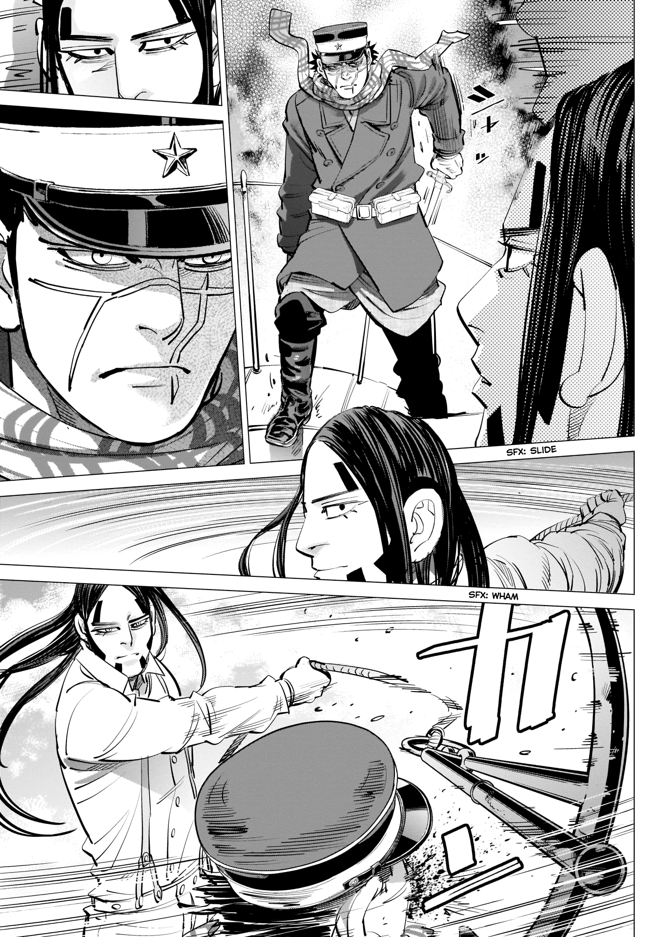Golden Kamui Chapter 235 page 17 - Chapter 235: The Postman From Hell