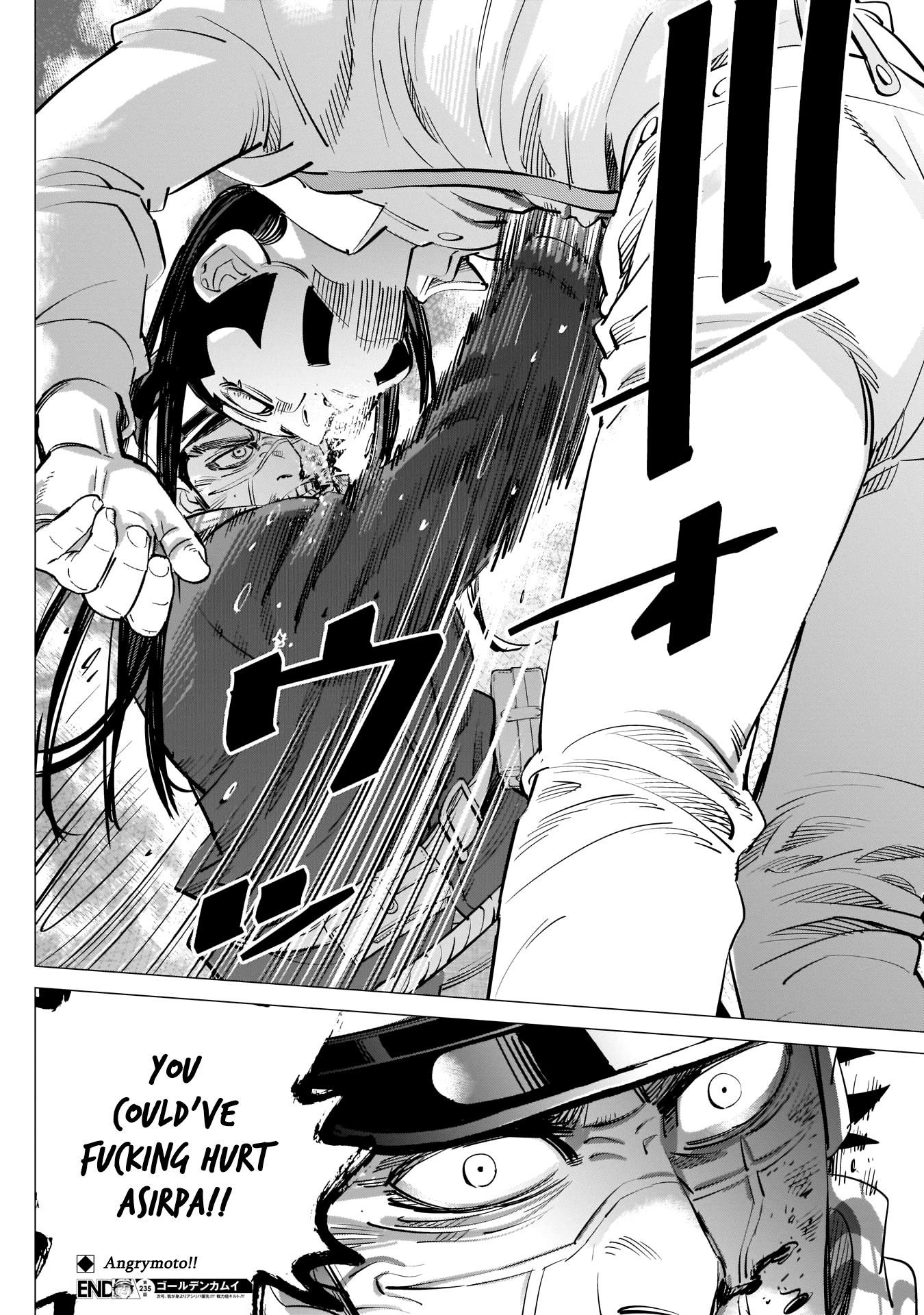 Golden Kamui Chapter 235 page 18 - Chapter 235: The Postman From Hell