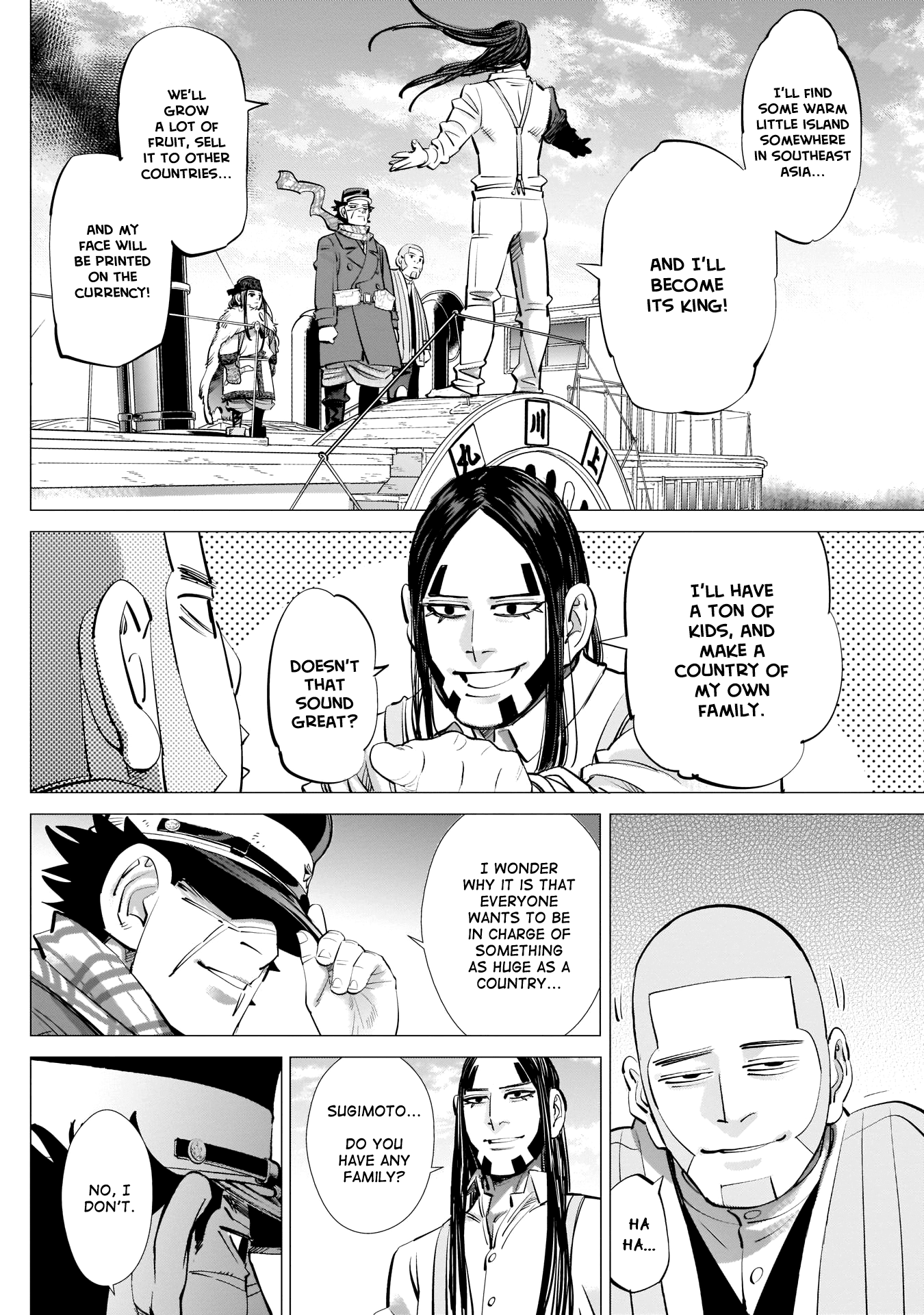 Golden Kamui Chapter 236 page 10 - Chapter 236: King
