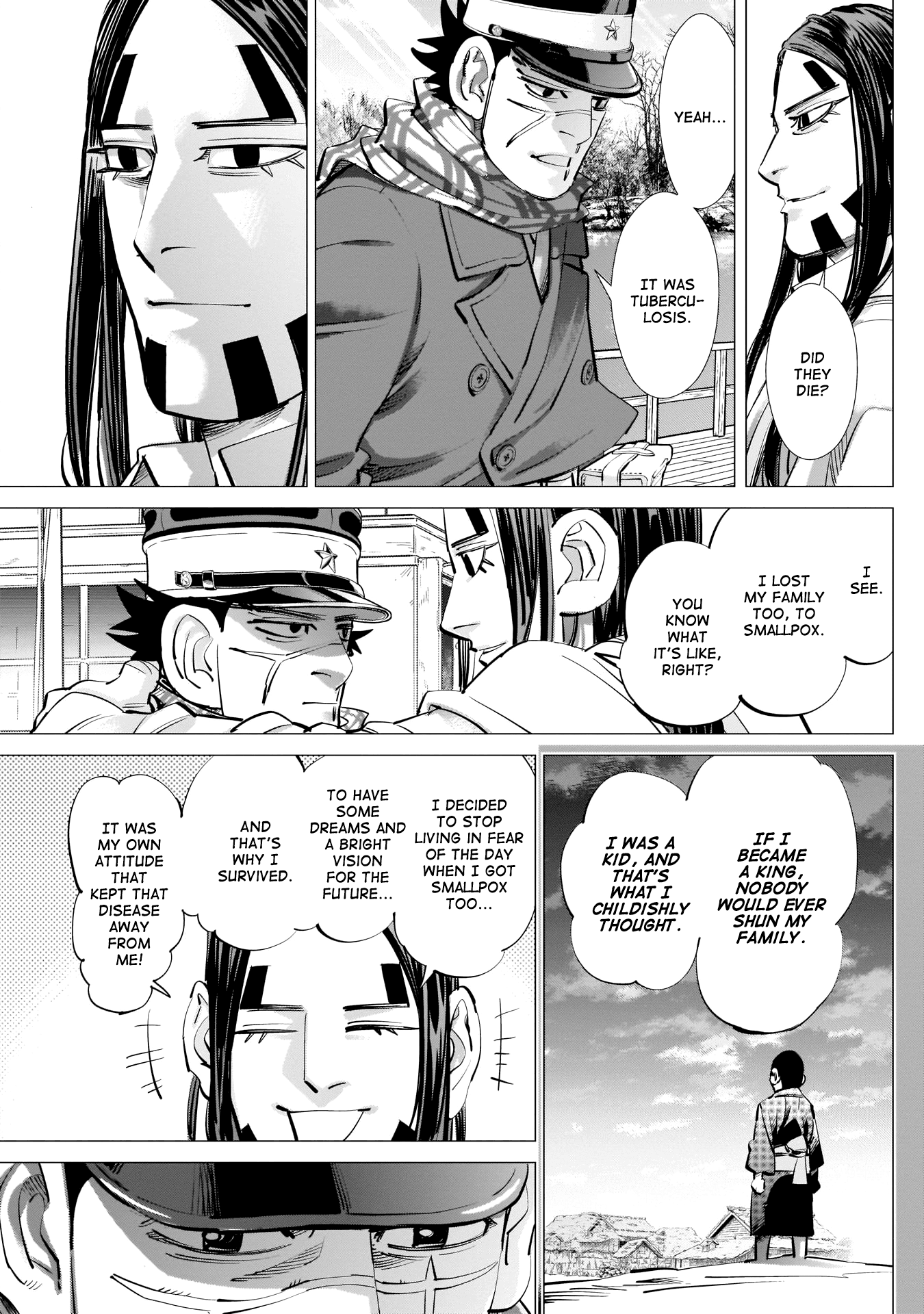 Golden Kamui Chapter 236 page 11 - Chapter 236: King
