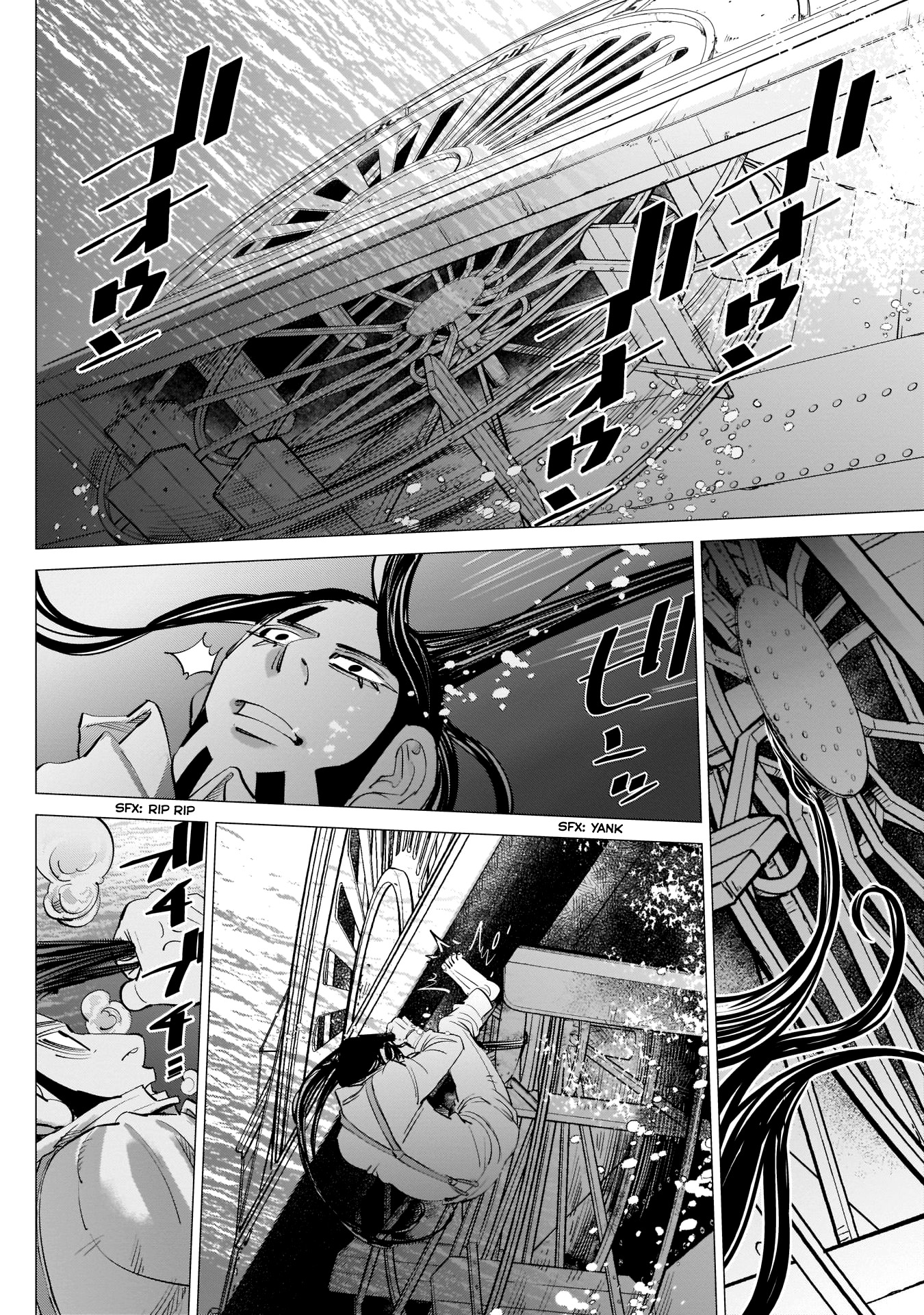 Golden Kamui Chapter 237 page 15 - Chapter 237: Underwater Breath-Holding Contest