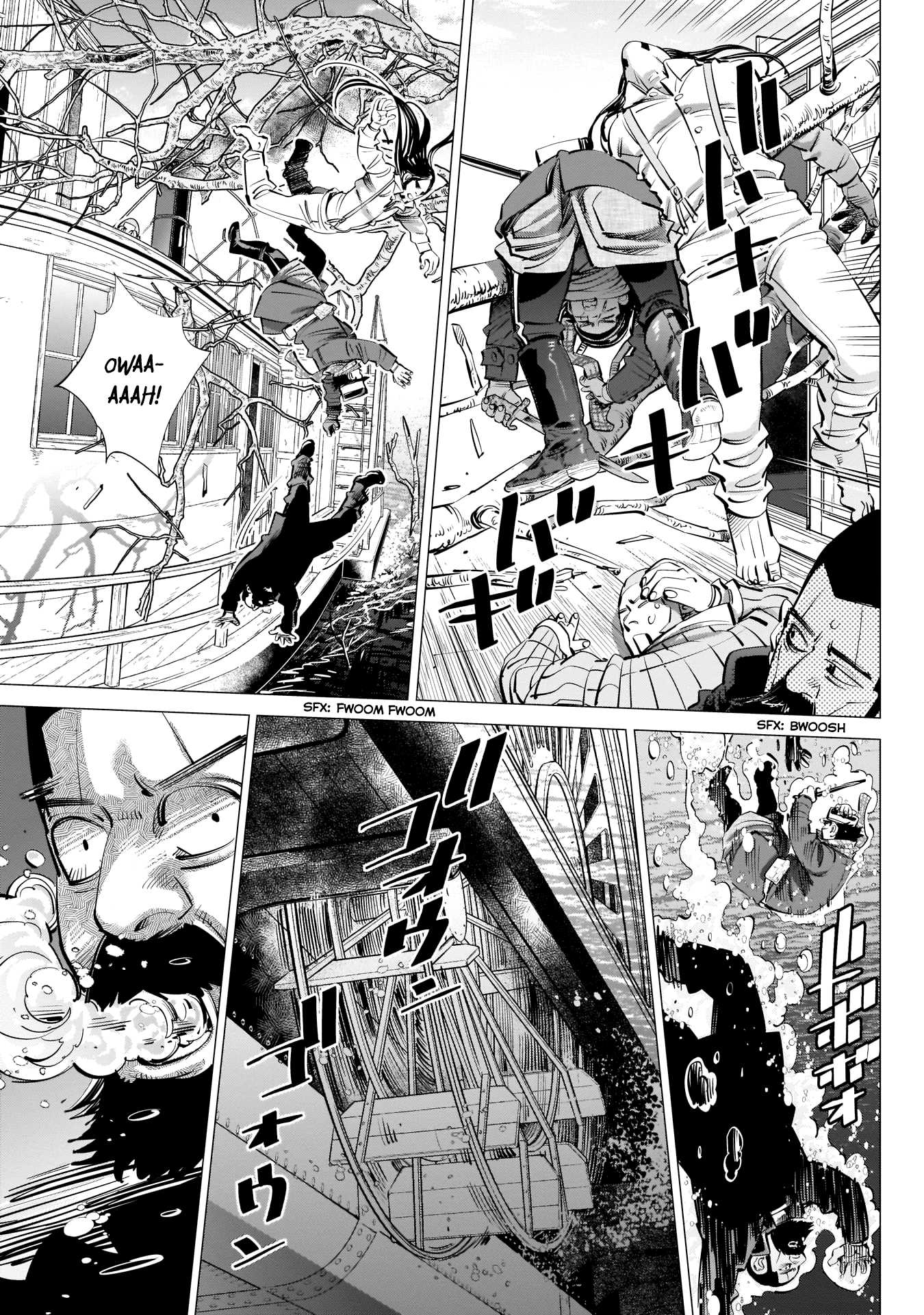 Golden Kamui Chapter 237 page 7 - Chapter 237: Underwater Breath-Holding Contest
