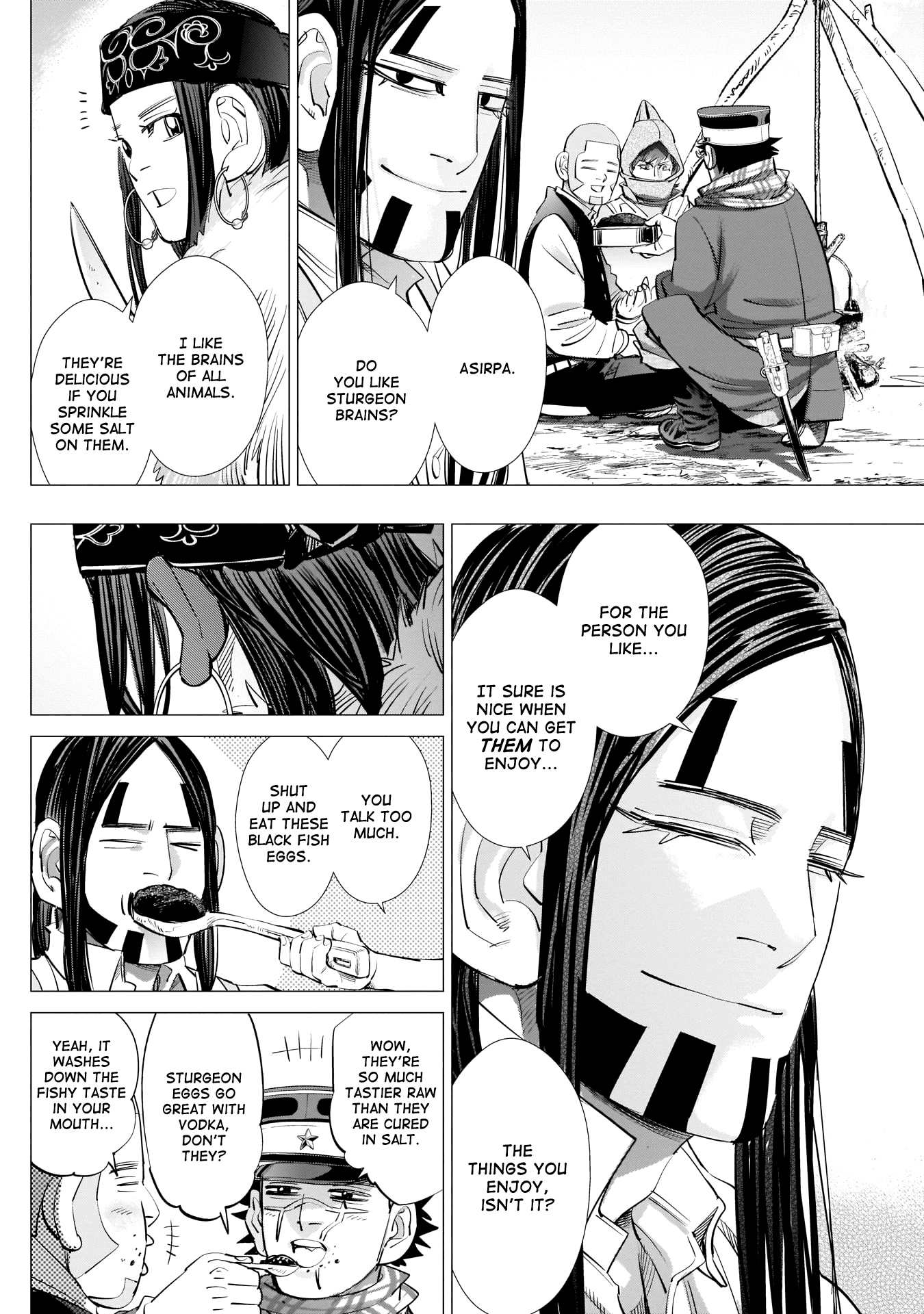 Golden Kamui Chapter 238 page 10 - Chapter 238: For The Person You Like
