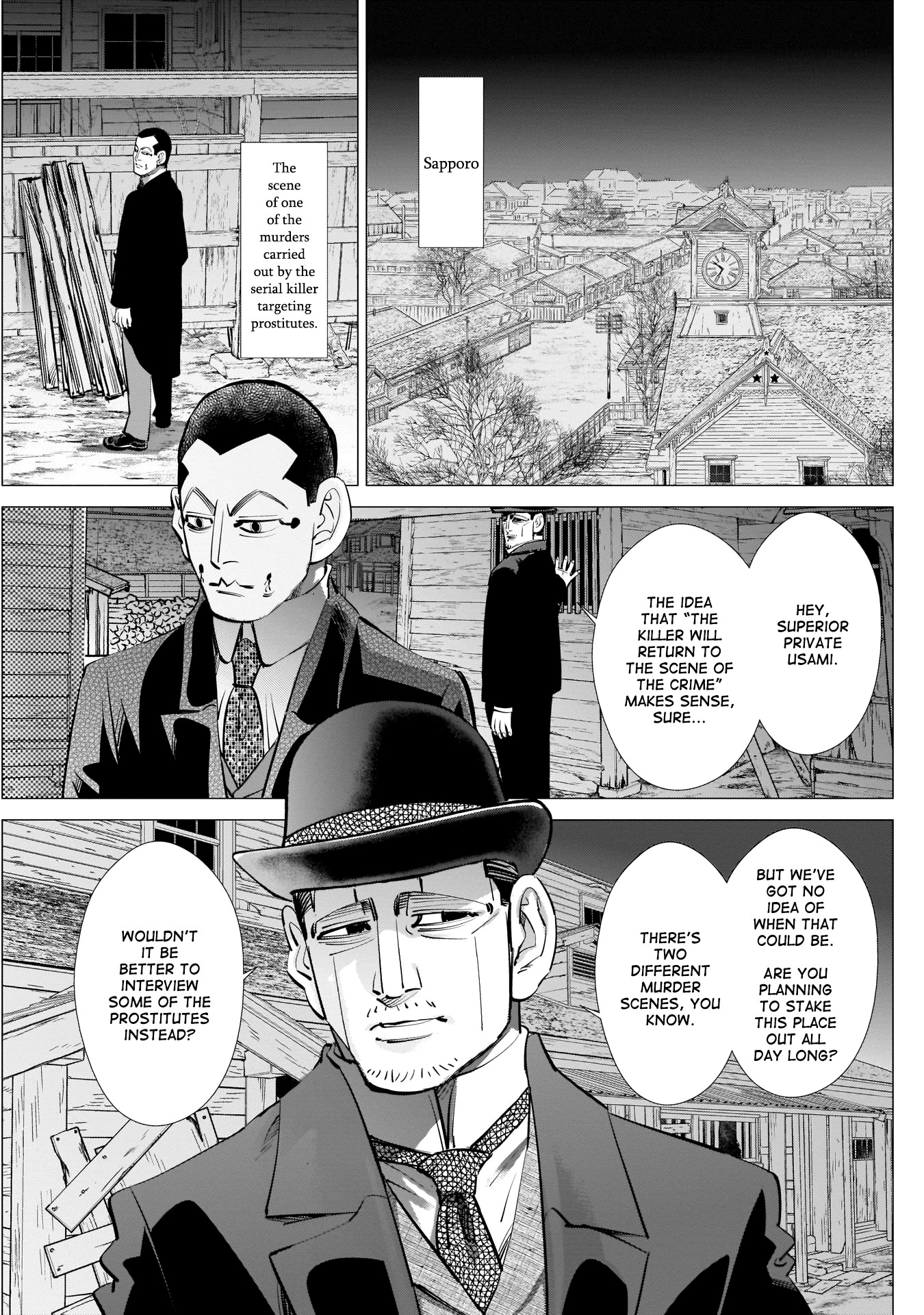Golden Kamui Chapter 238 page 13 - Chapter 238: For The Person You Like