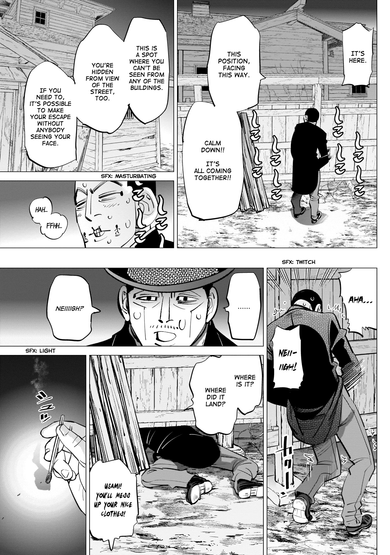 Golden Kamui Chapter 238 page 15 - Chapter 238: For The Person You Like