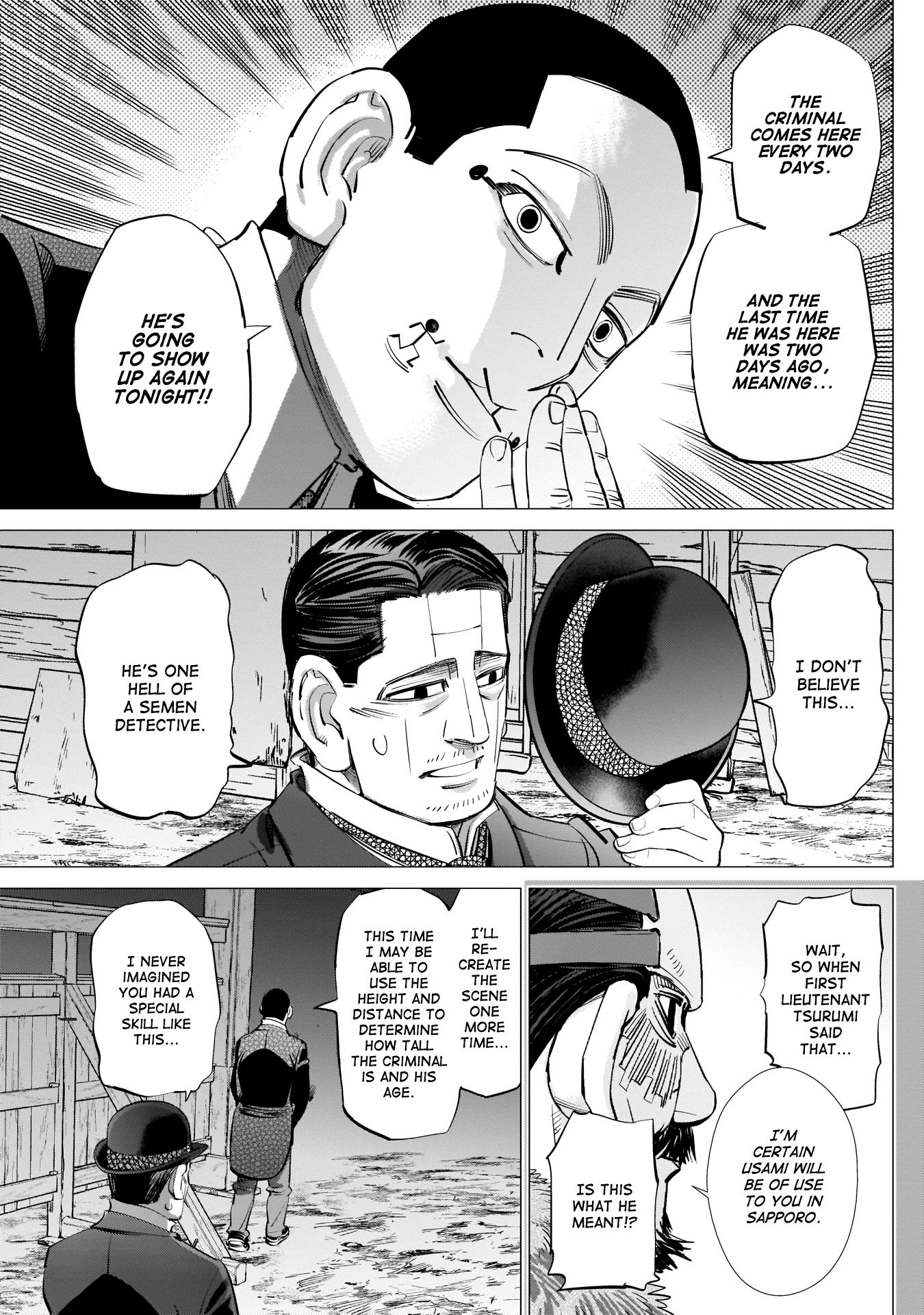 Golden Kamui Chapter 238 page 17 - Chapter 238: For The Person You Like