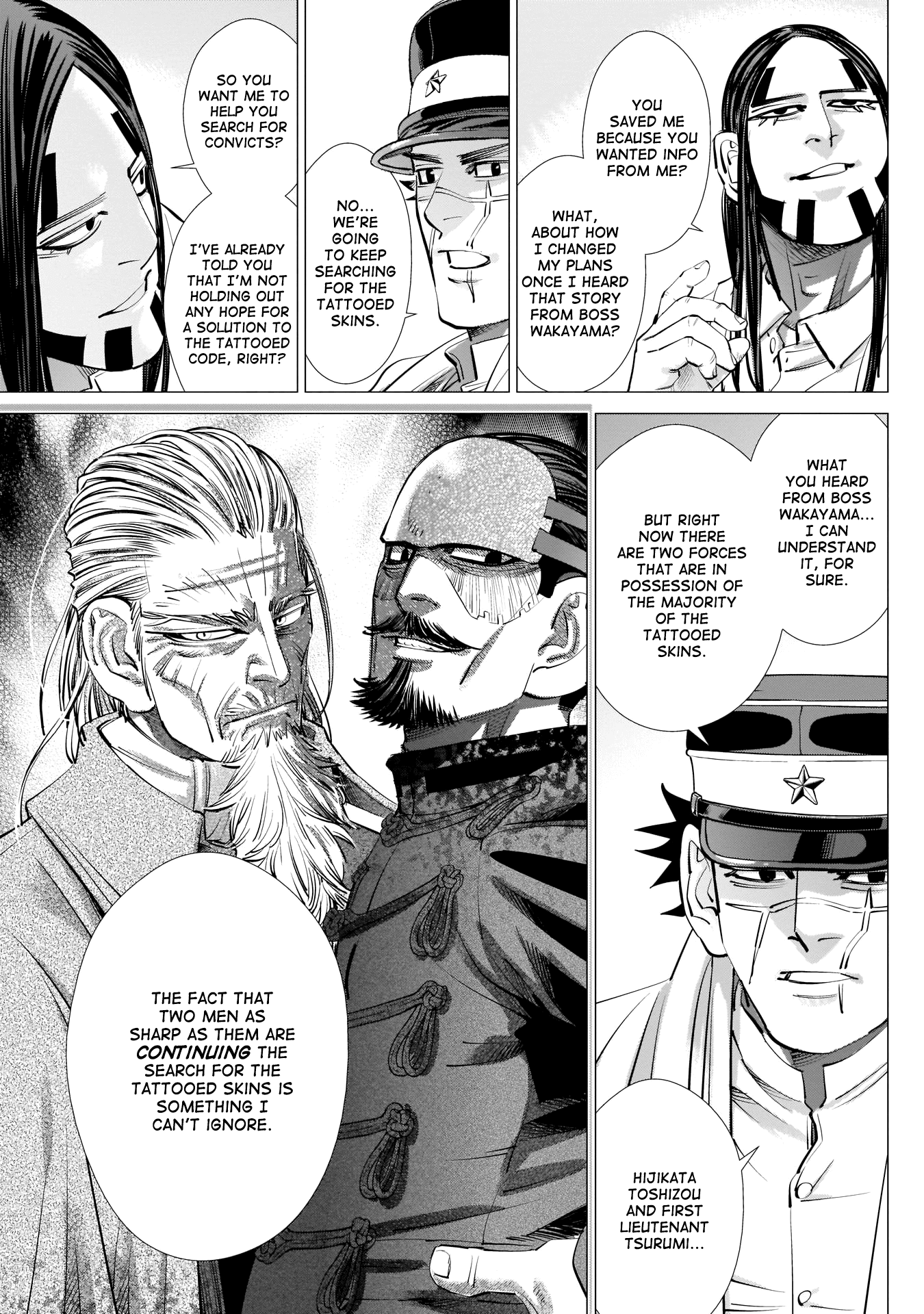 Golden Kamui Chapter 238 page 3 - Chapter 238: For The Person You Like