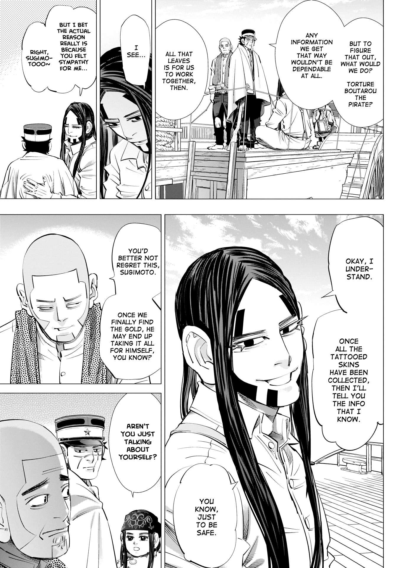 Golden Kamui Chapter 238 page 5 - Chapter 238: For The Person You Like