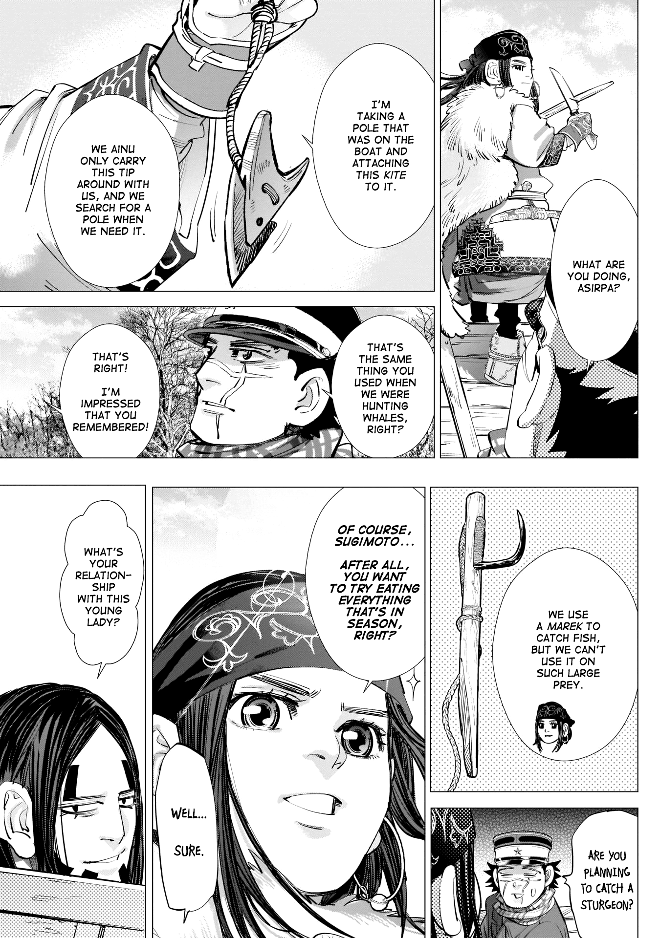 Golden Kamui Chapter 238 page 7 - Chapter 238: For The Person You Like