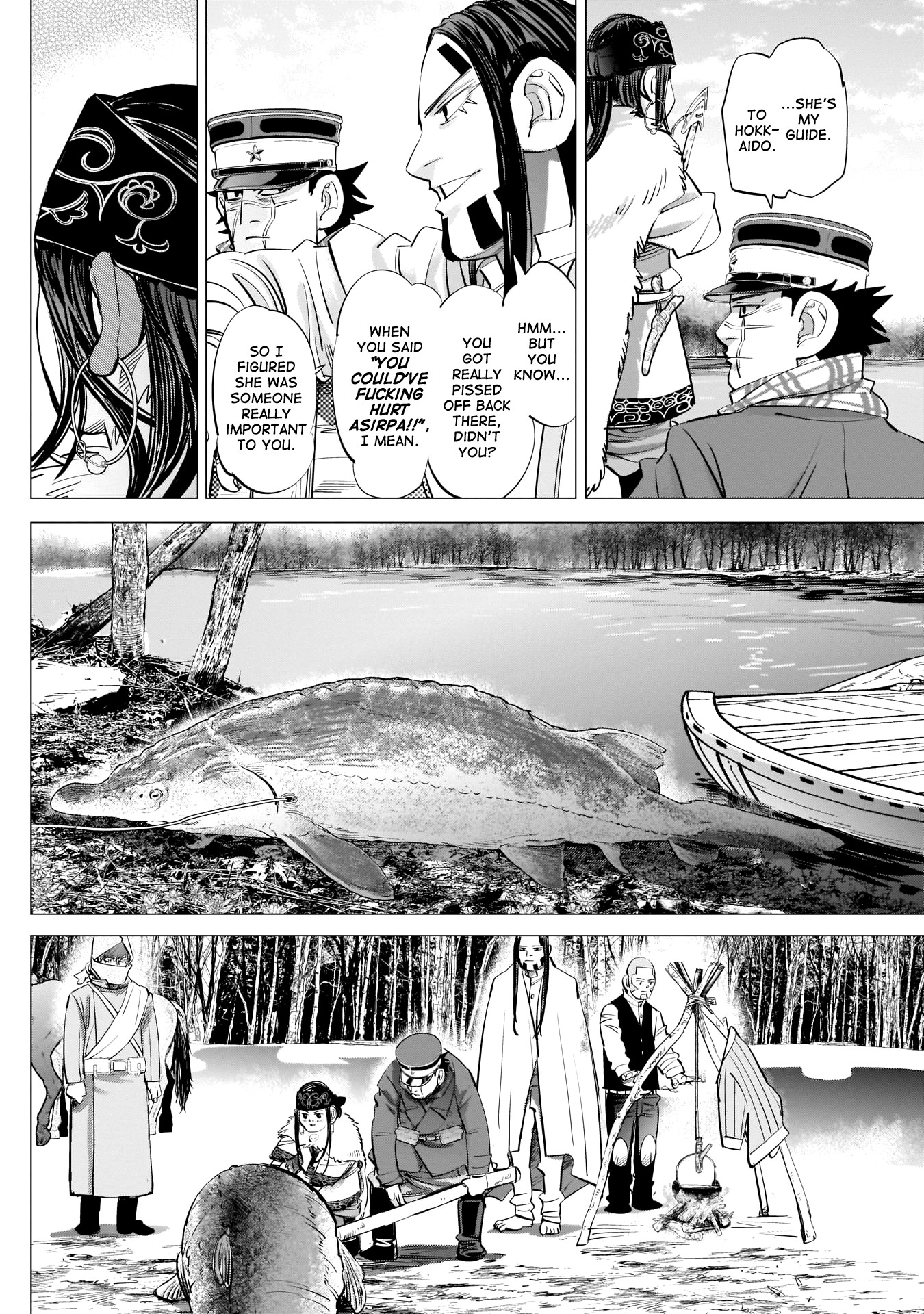 Golden Kamui Chapter 238 page 8 - Chapter 238: For The Person You Like