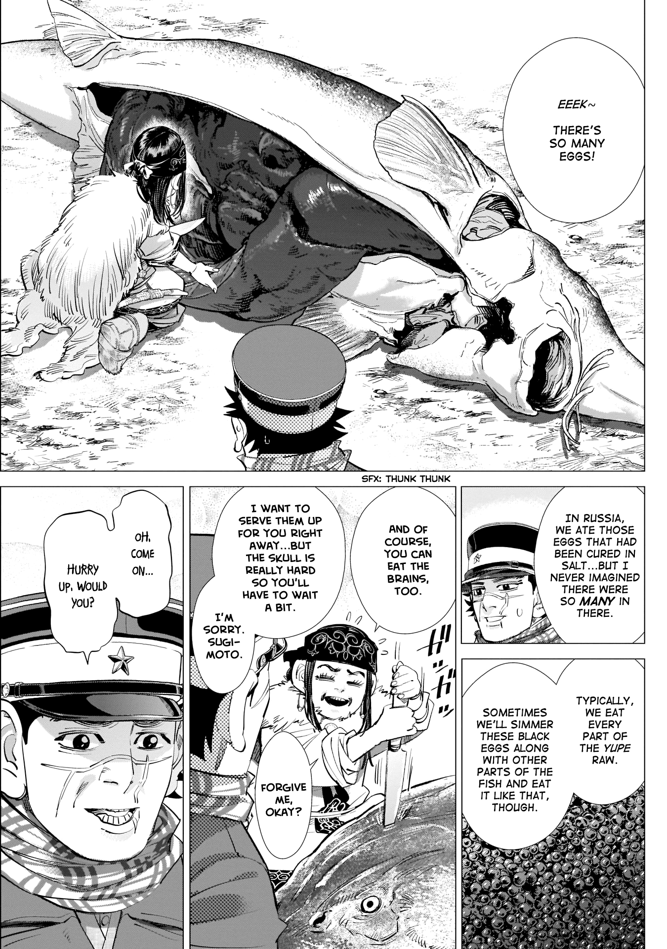 Golden Kamui Chapter 238 page 9 - Chapter 238: For The Person You Like